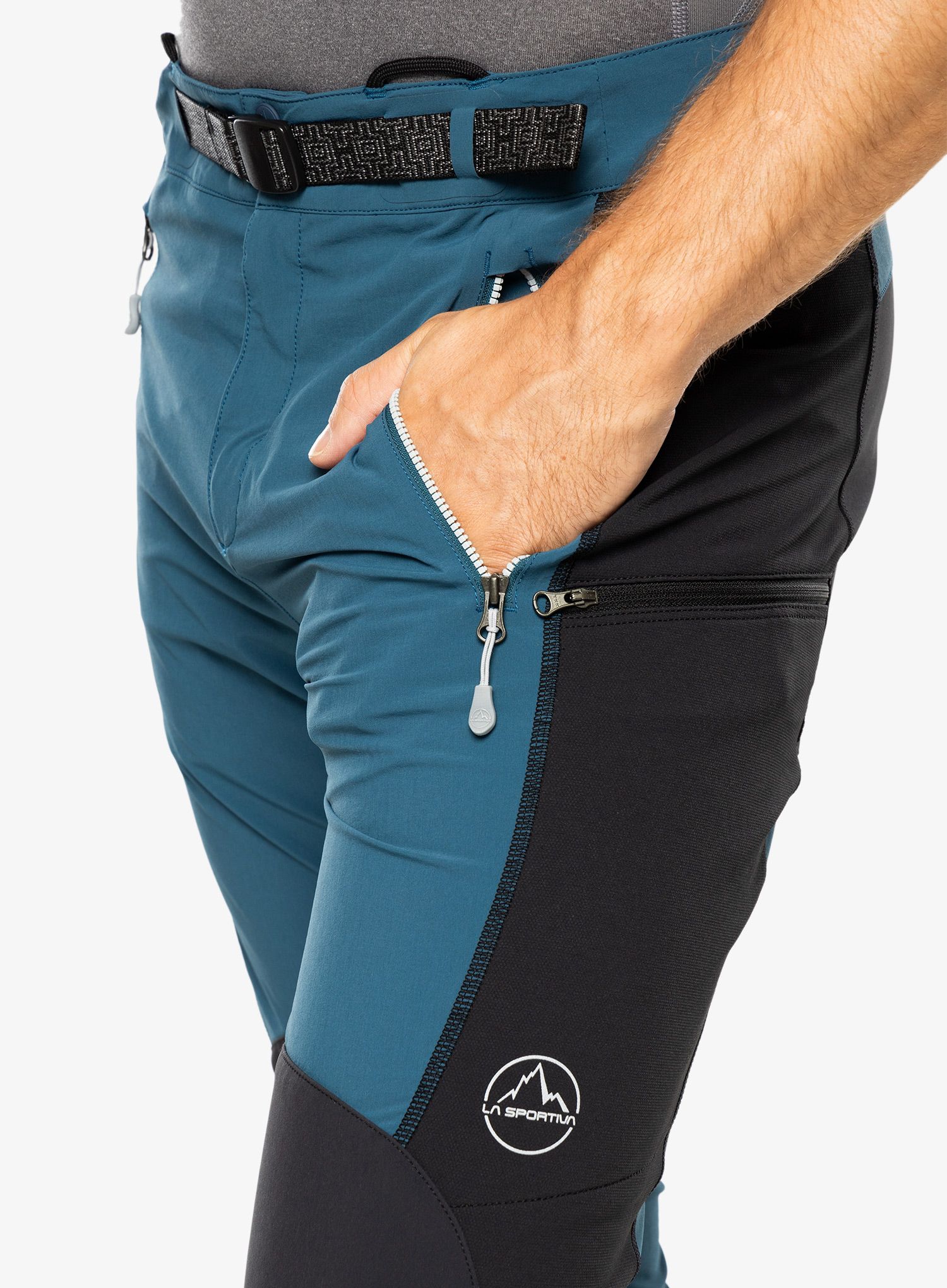 Softshell hlače La Sportiva Zupo 2.0 Pant - storm blue/black
