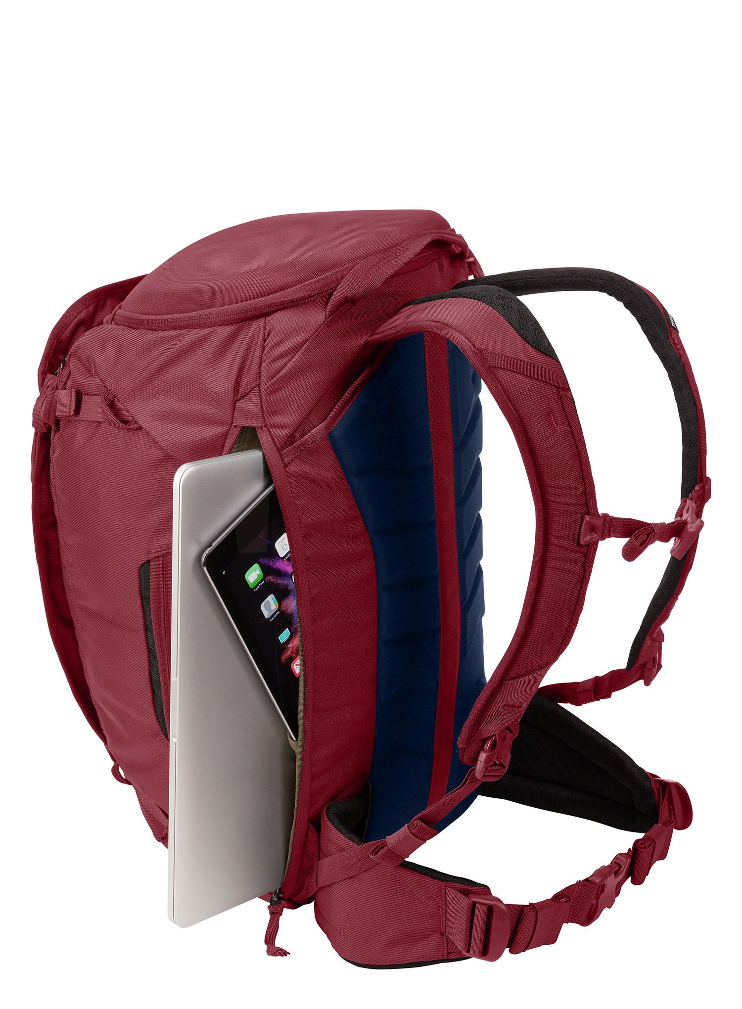 Ženski potovalni nahrbtnik Thule Landmark 40 L W - dark bordeaux