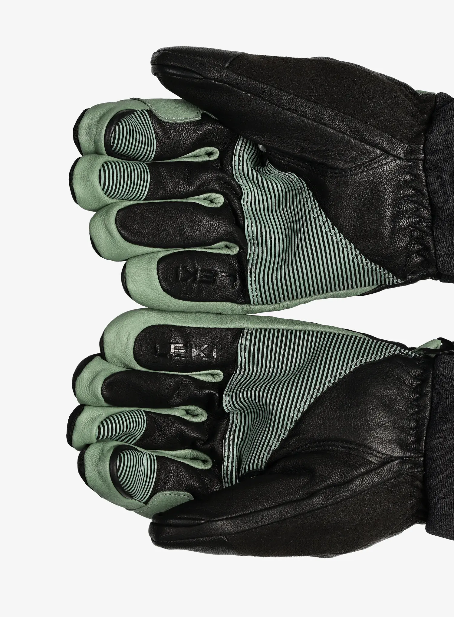 Smučarske rokavice Leki Argus Thermo 3D - black/dusty green