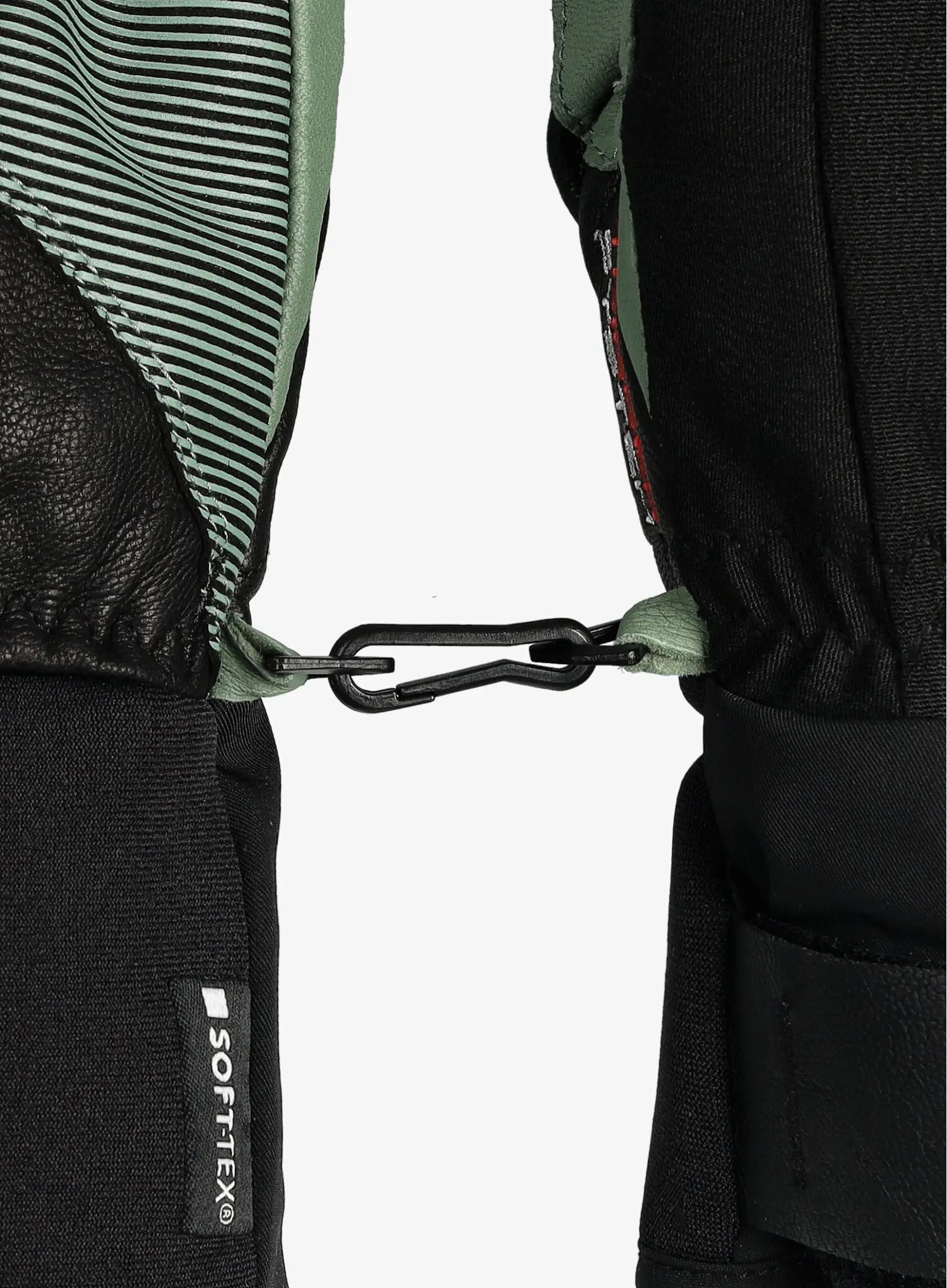 Smučarske rokavice Leki Argus Thermo 3D - black/dusty green