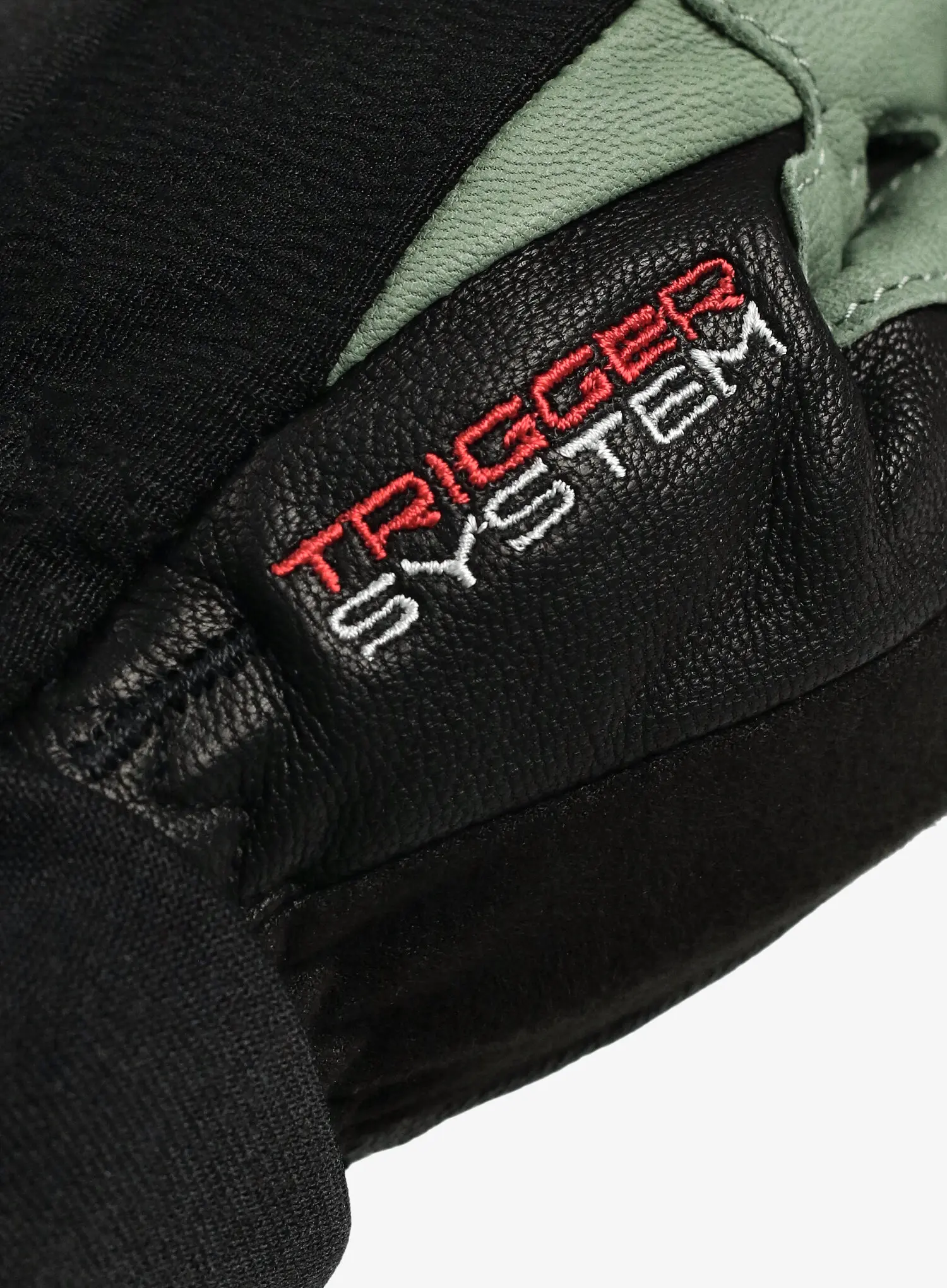 Smučarske rokavice Leki Argus Thermo 3D - black/dusty green