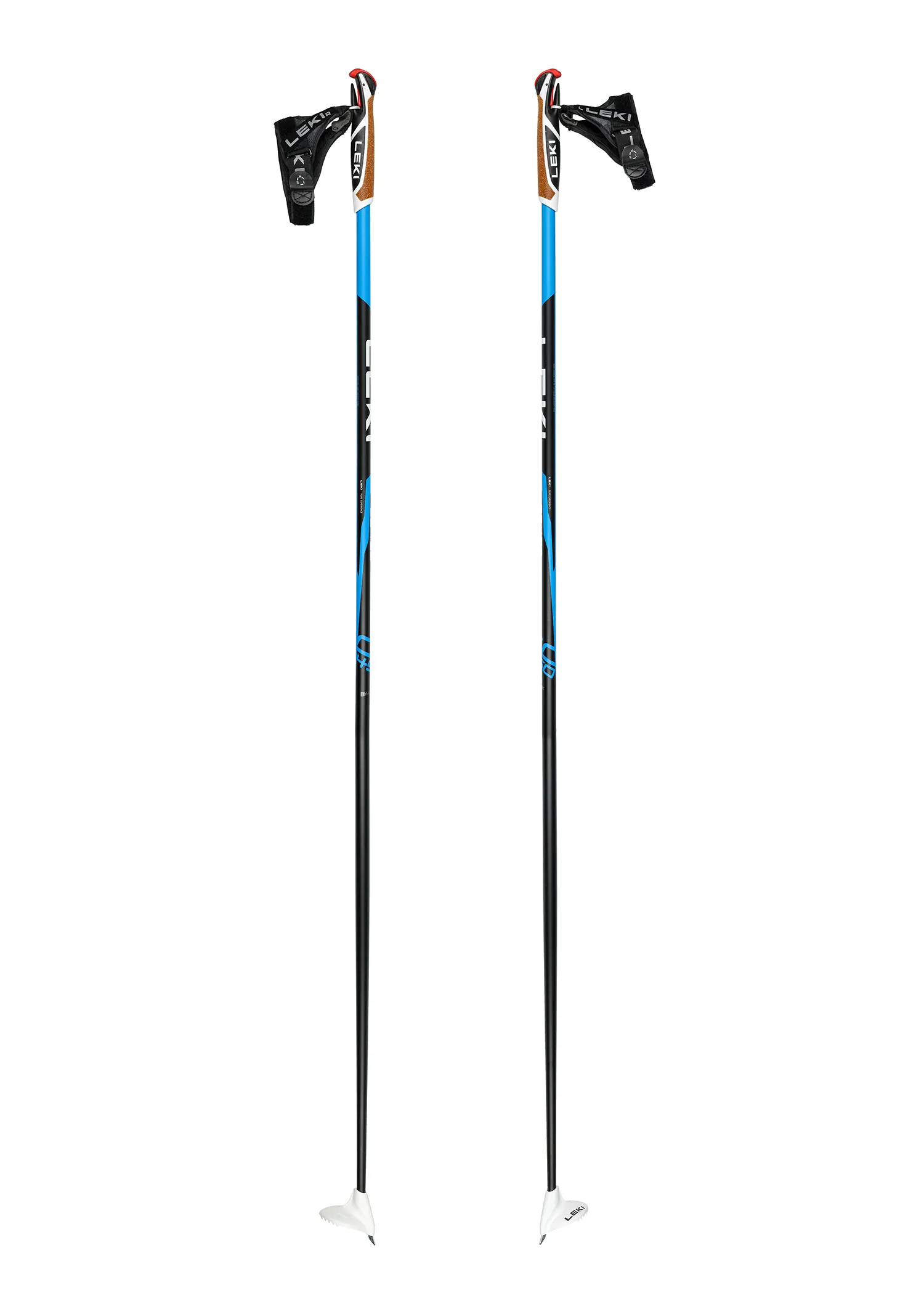 Smučarske palice za tek na smučeh Leki CC 450 - brightblue/black/white