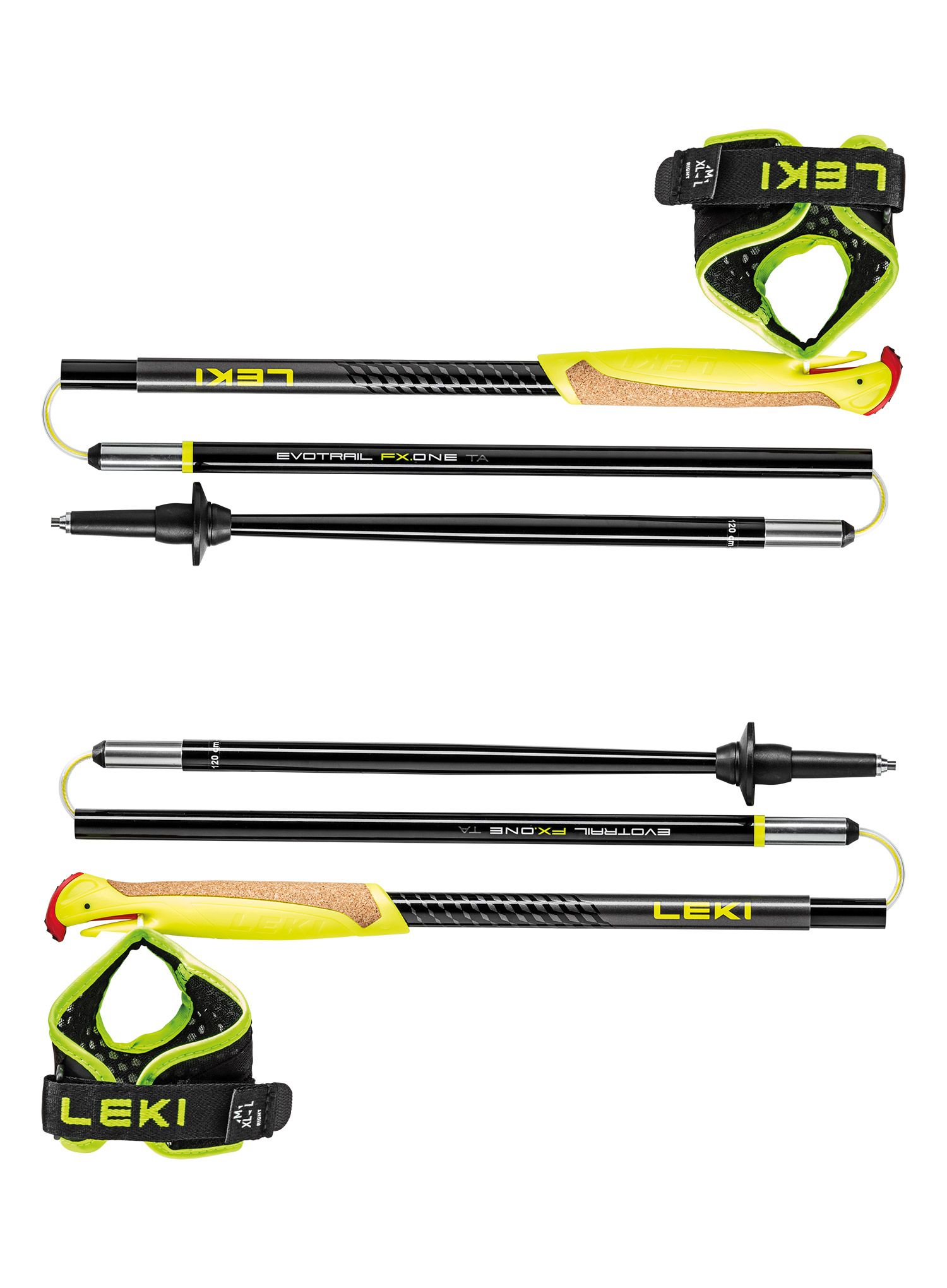 Palice za tek Leki Evotrail FX.One TA - black