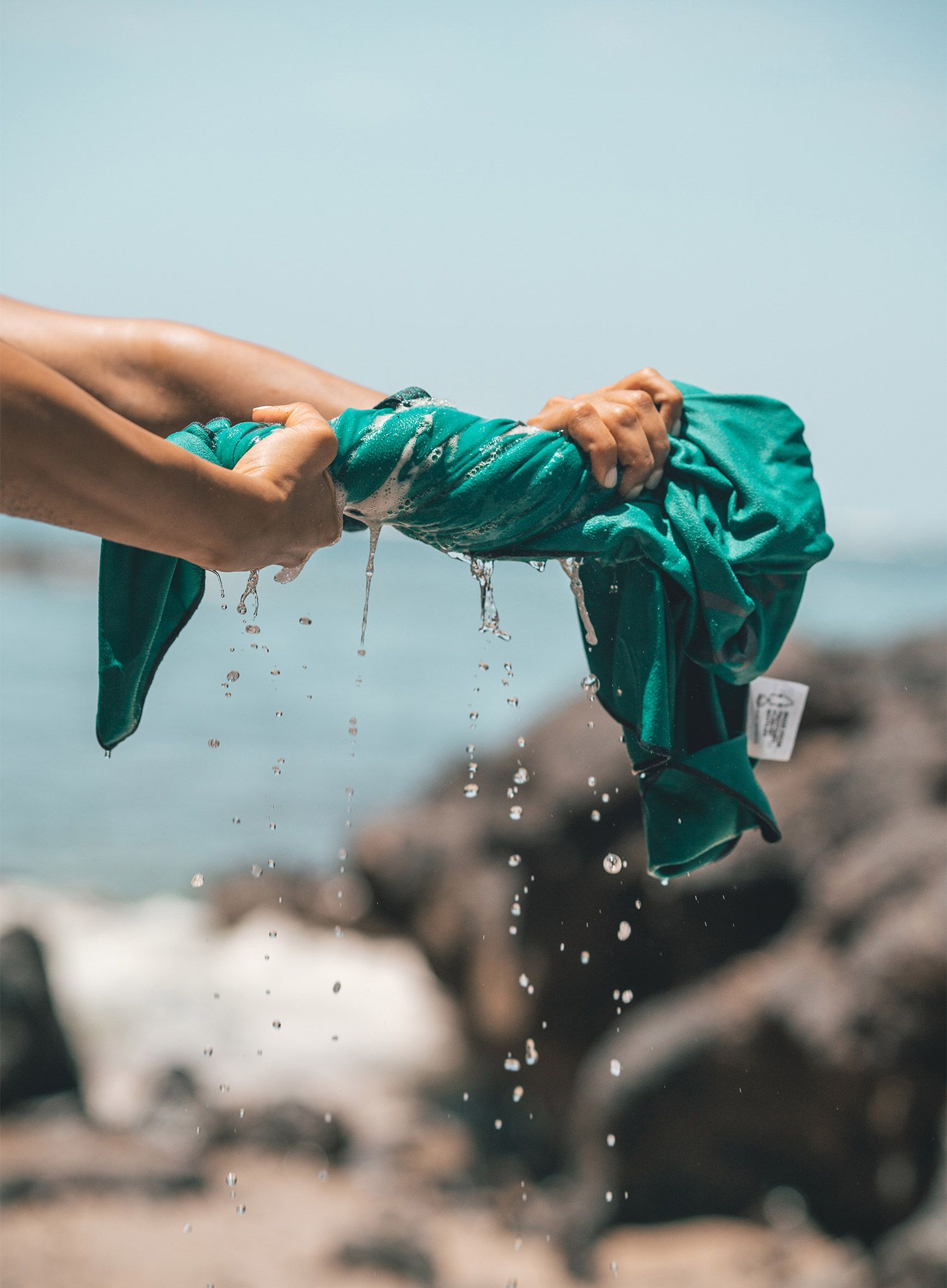 Hitrosušeča brisača Lifeventure Recycled SoftFibre Trek Towel XL - teal