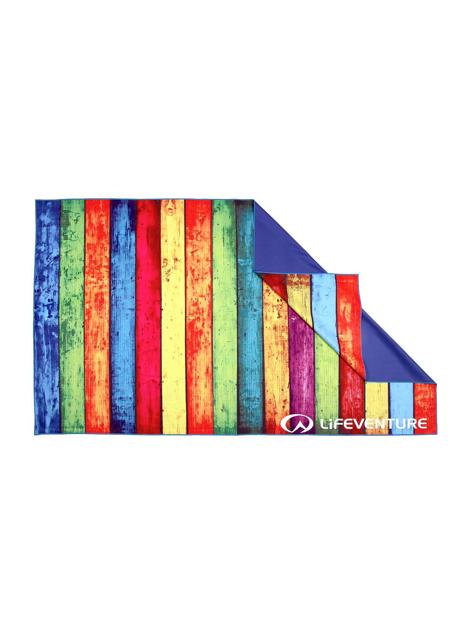 Hitrosušeča brisača Lifeventure Recycled SoftFibre Trek Towel XXL - striped planks