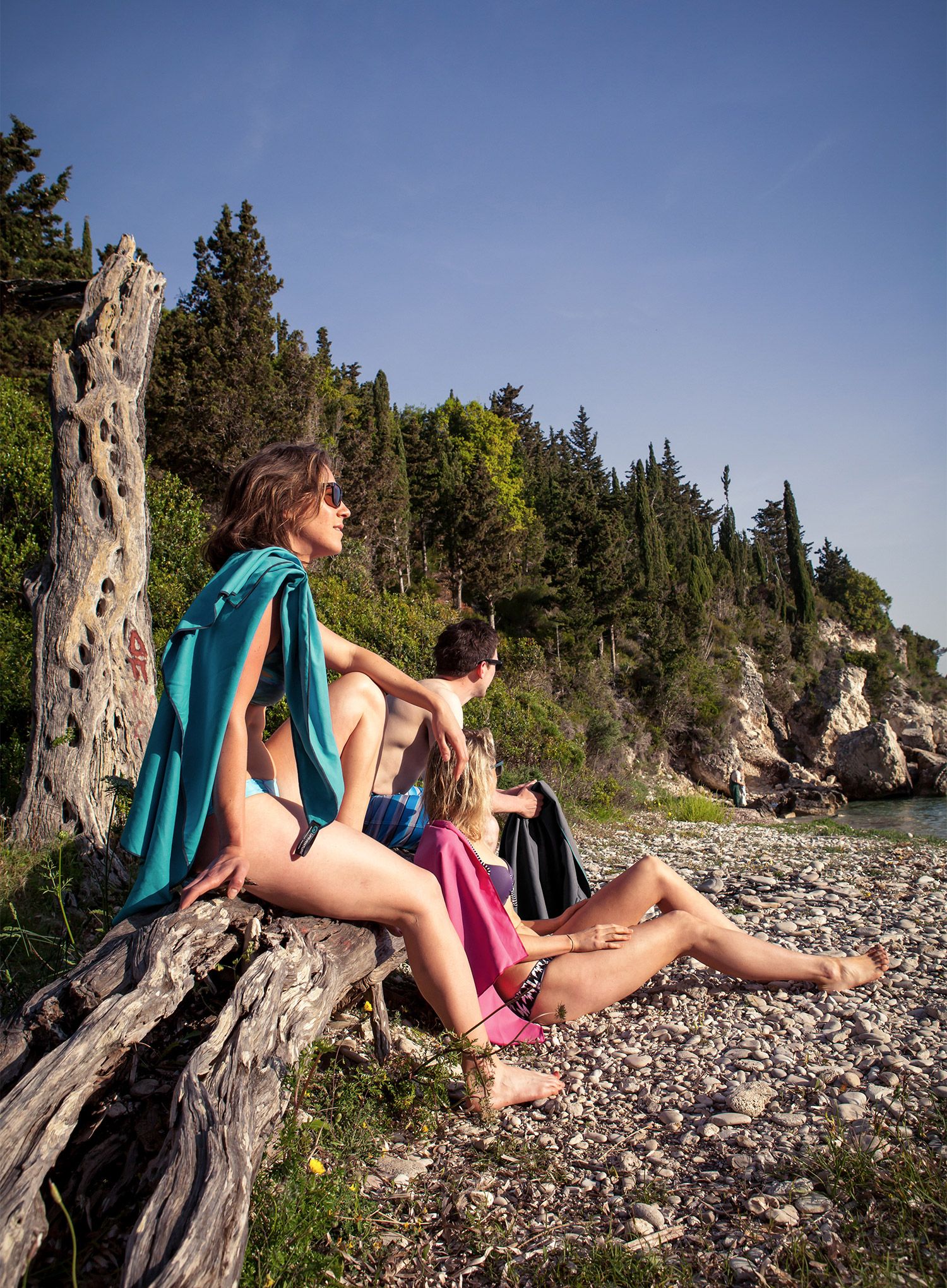 Hitrosušeča brisača Lifeventure Recycled SoftFibre Trek Towel XXL - team