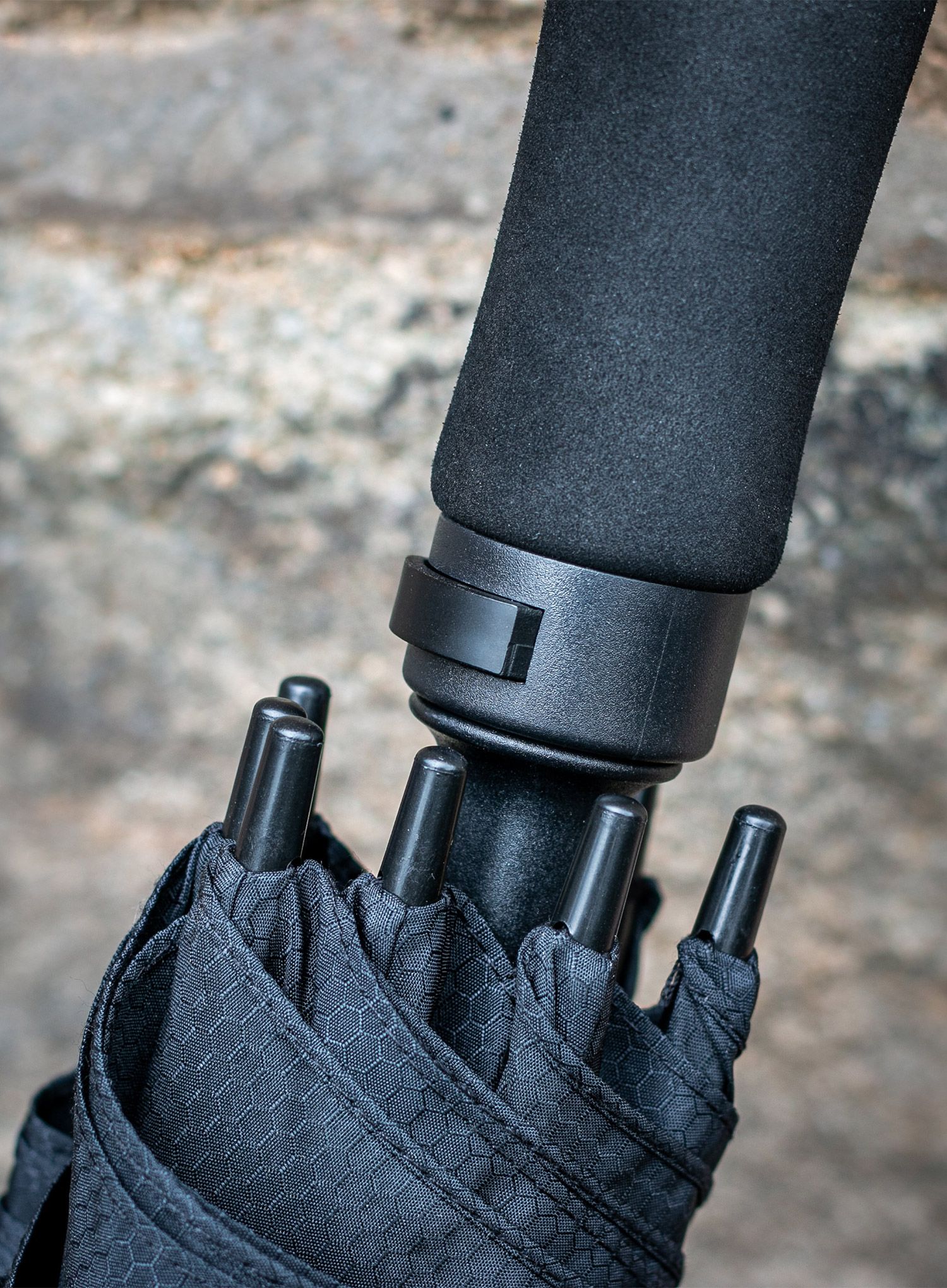 Dežnik Lifeventure XL Trek Umbrella - black