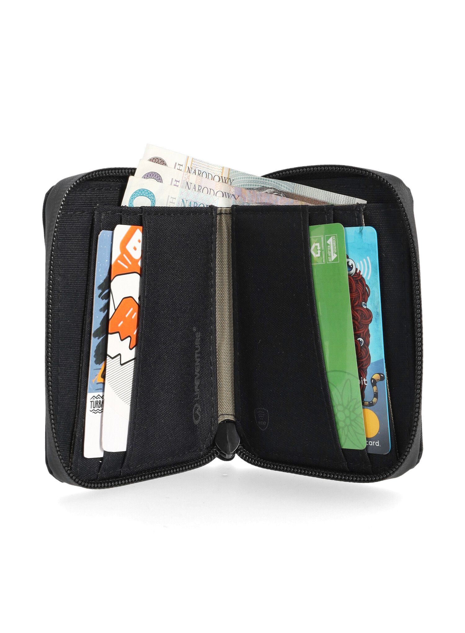 Denarnica z rfid zaščito Lifeventure X-Pac Bi-Fold Wallet