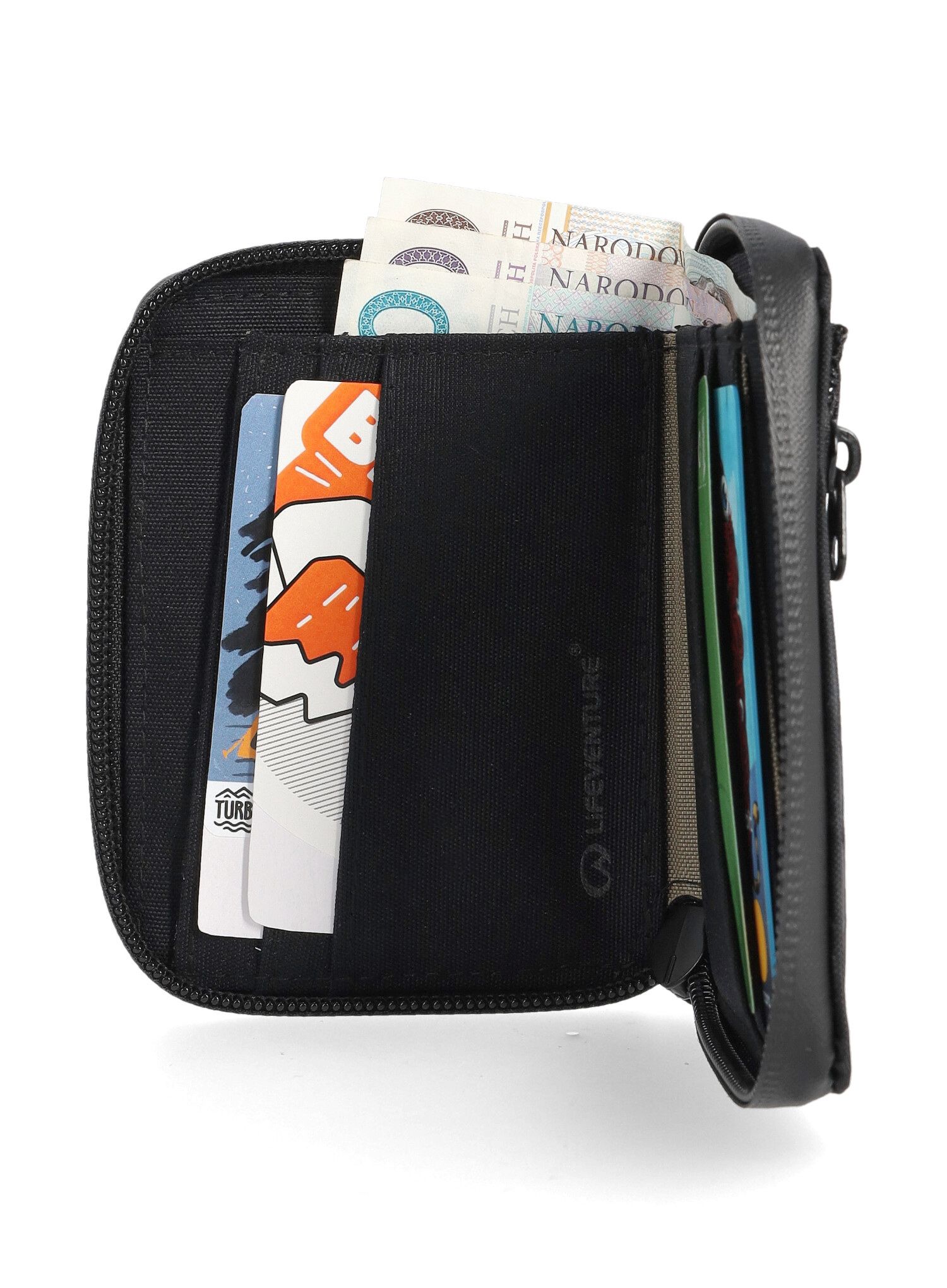 Denarnica z rfid zaščito Lifeventure X-Pac Bi-Fold Wallet