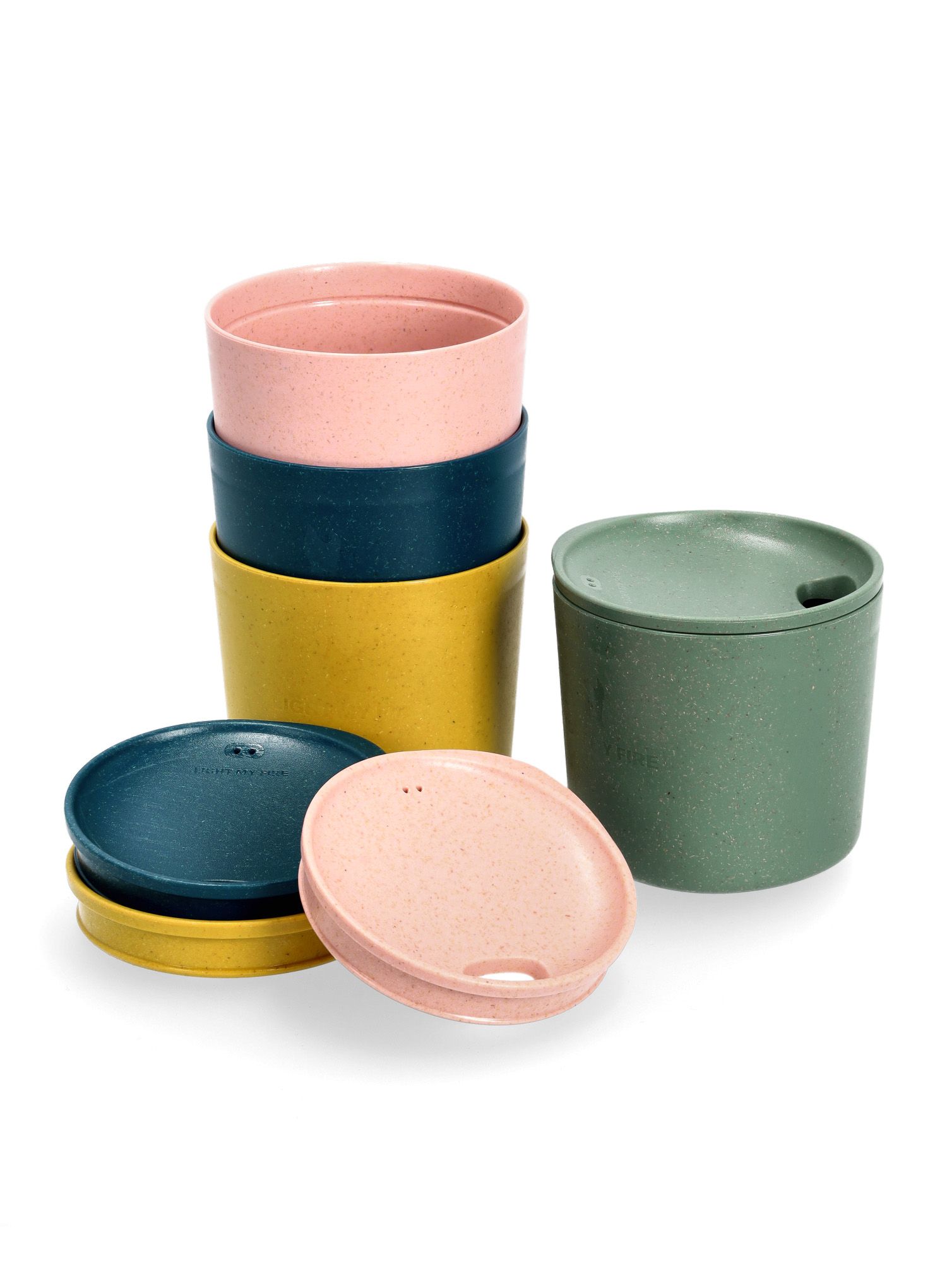 Lonček Light My Fire MyCup'N Lid Short 4-Pack - multicolor
