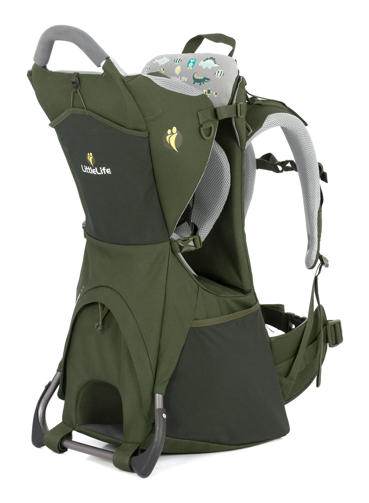 Otroška nosilka Little Life Adventurer S3 Child Carrier - green