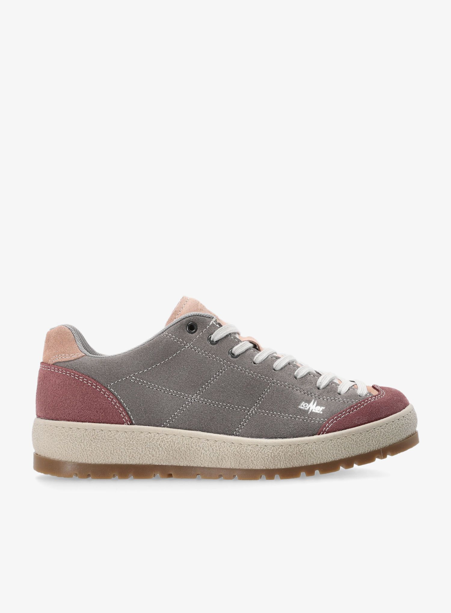 Ženski čevlji Lomer Bio Naturale Flat - brownrose/quarz