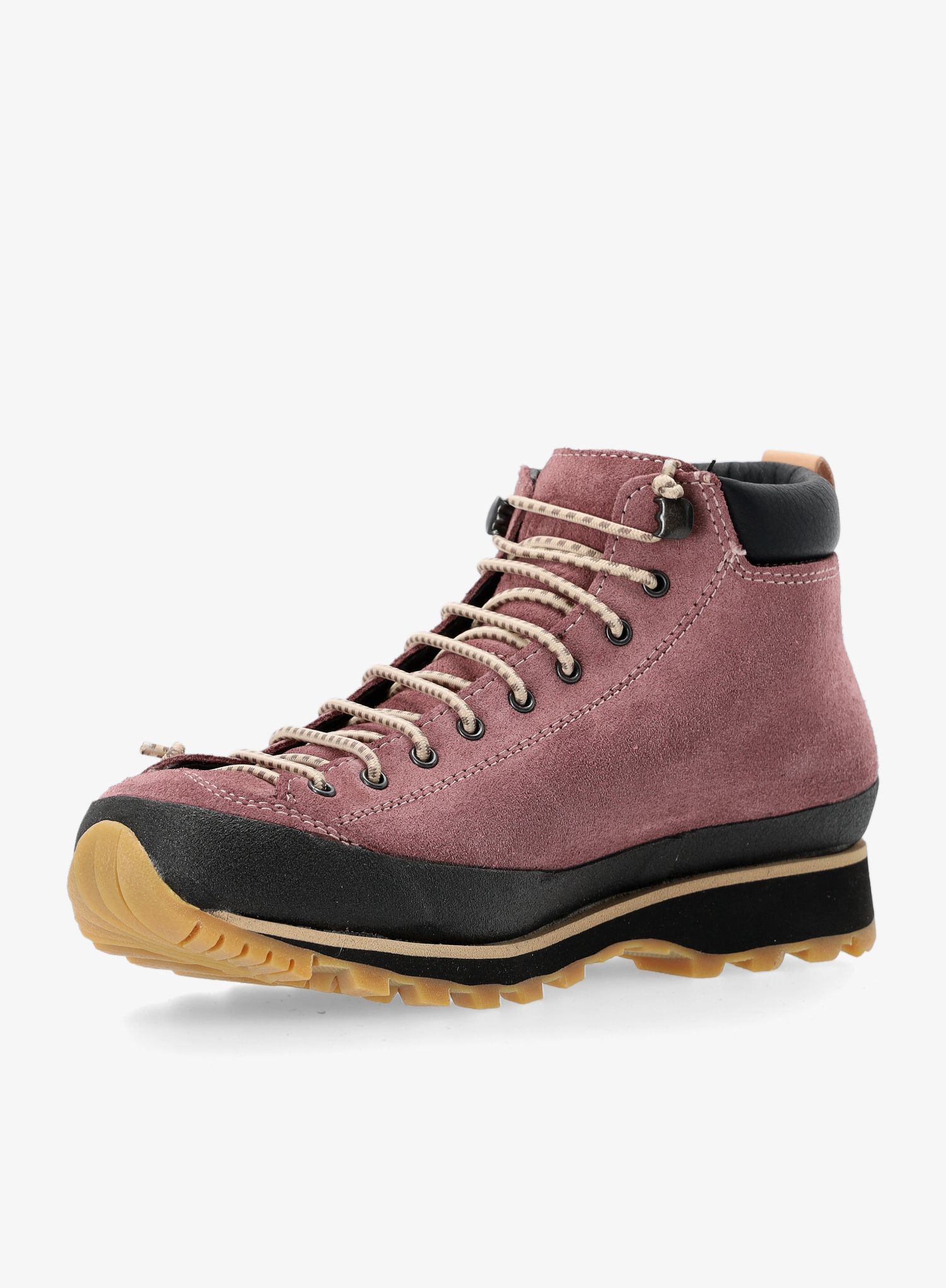 Ženski čevlji Lomer Bio Naturale Mid MTX Suede - brownrose