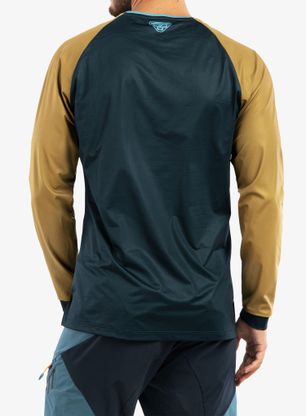 Majica z dolgimi rokavi Dynafit Ride L/S - blueberry army