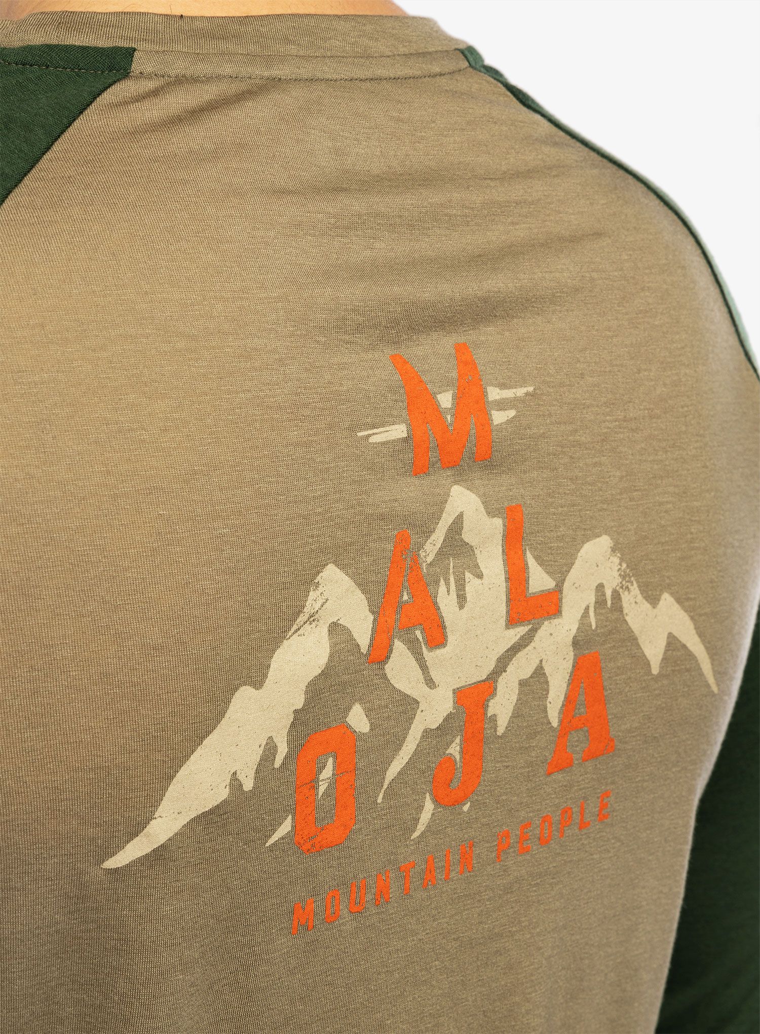 Majica z dolgimi rokavi Maloja Traunstein - oak multi