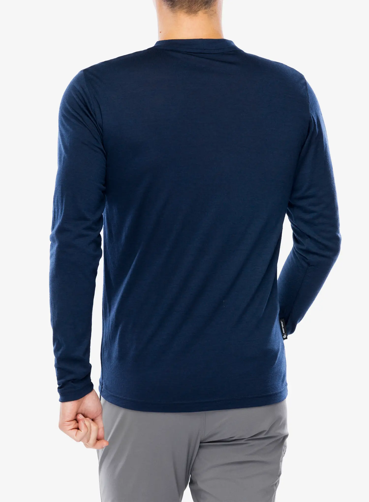 Majica z dolgimi rokavi Sensor Merino Active Outside Tee LS - deep blue