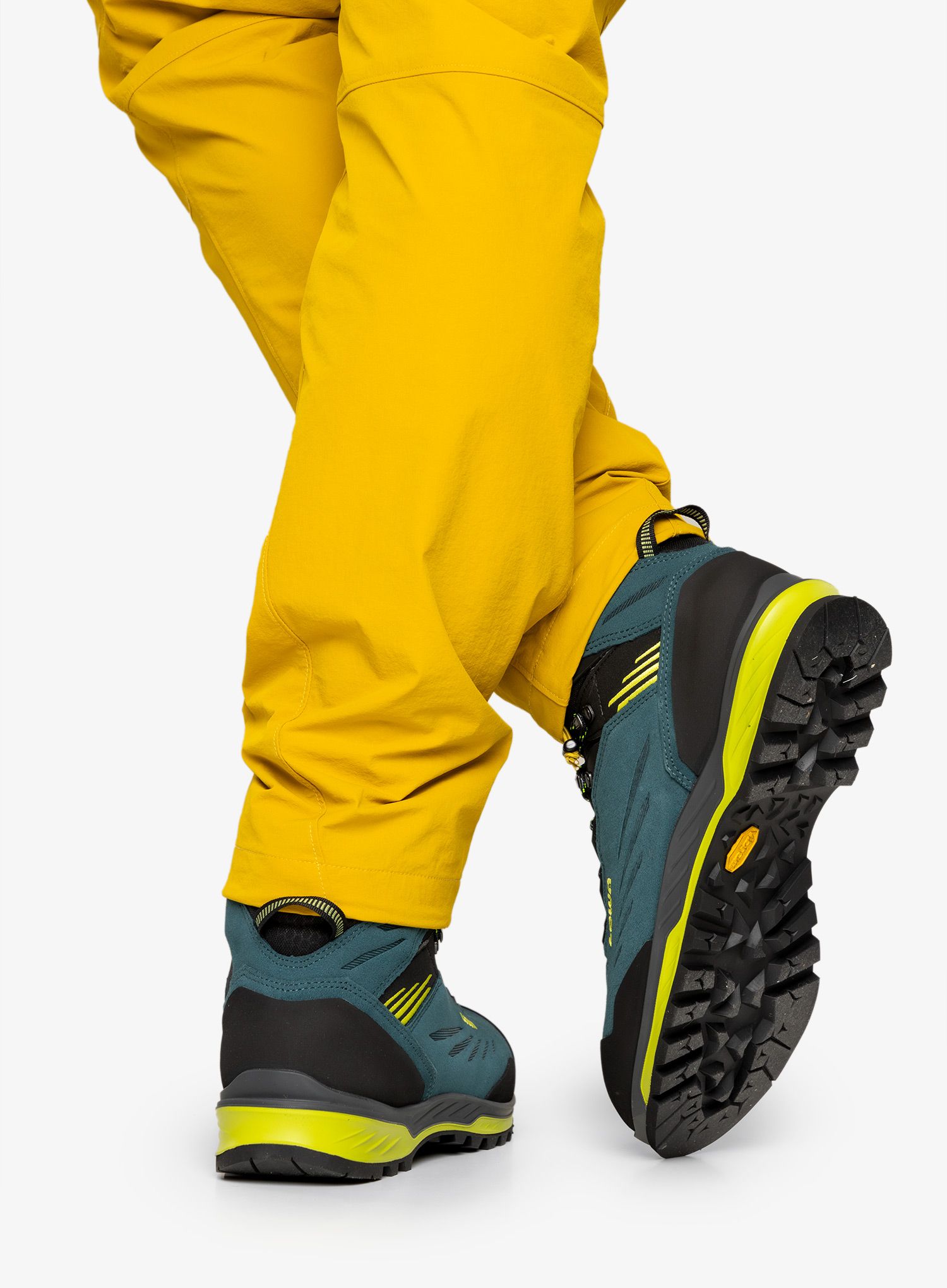 Planinski čevlji Lowa Cadin II GTX Mid - steel blue/lime