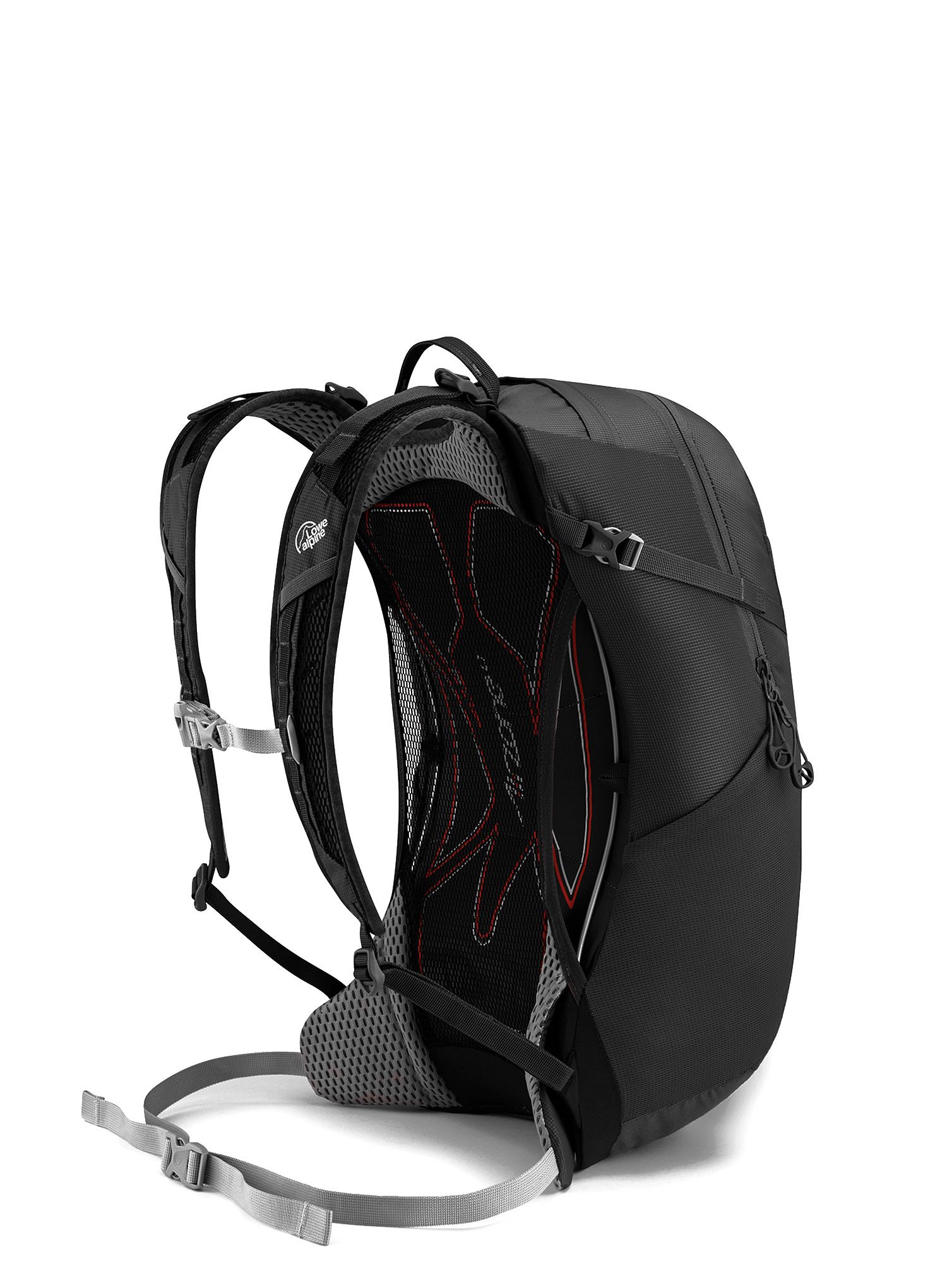 Nahrbtnik z distančno mrežico Lowe Alpine AirZone Active 22 - black