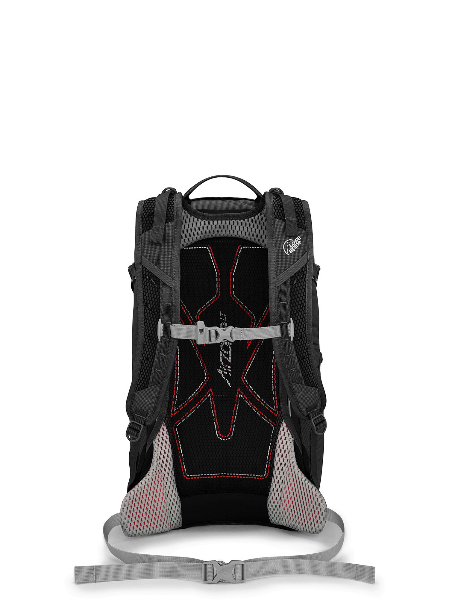 Nahrbtnik z distančno mrežico Lowe Alpine AirZone Active 22 - black