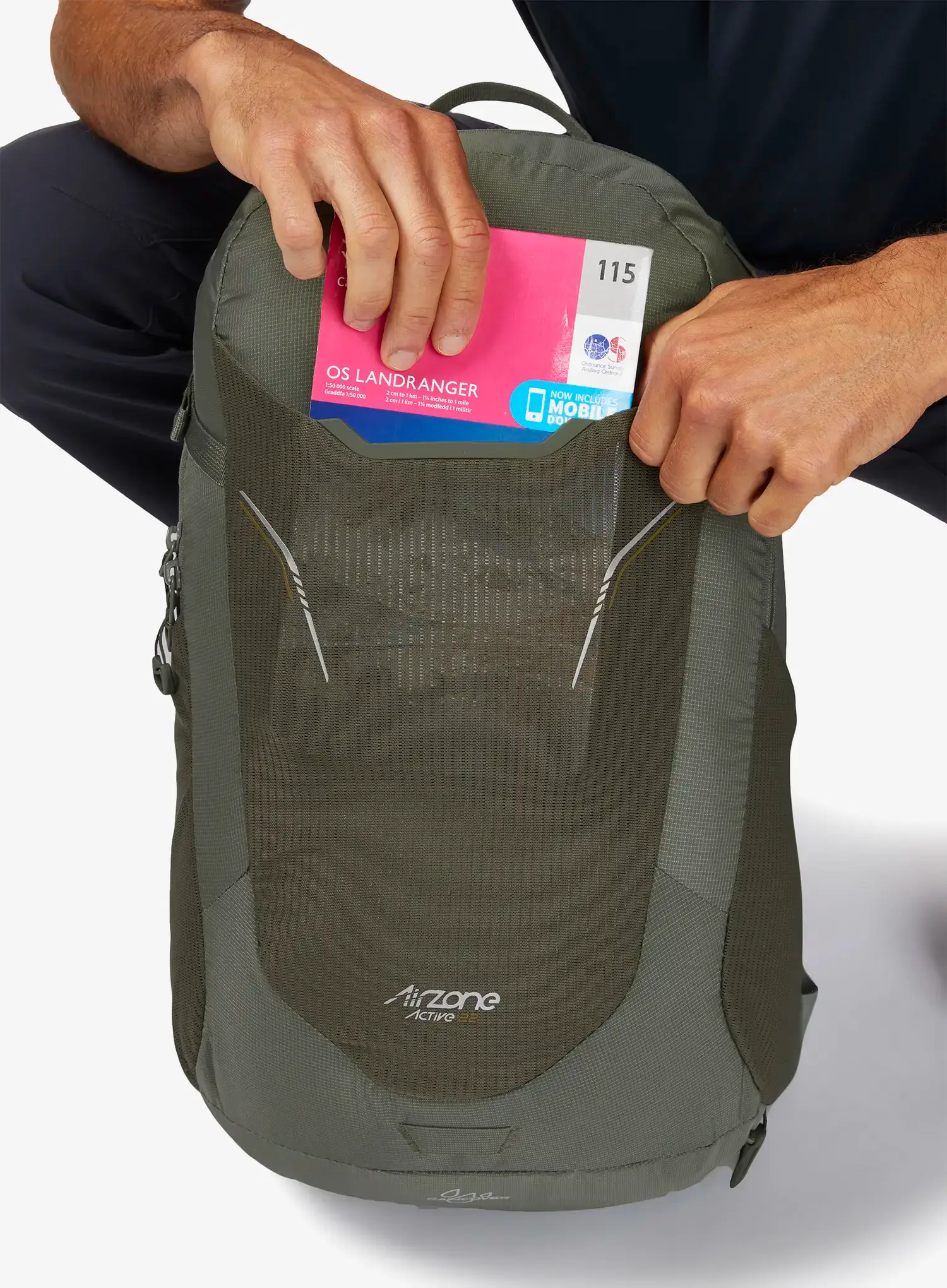Pohodniški nahrbtnik Lowe Alpine AirZone Active 22 - light khaki