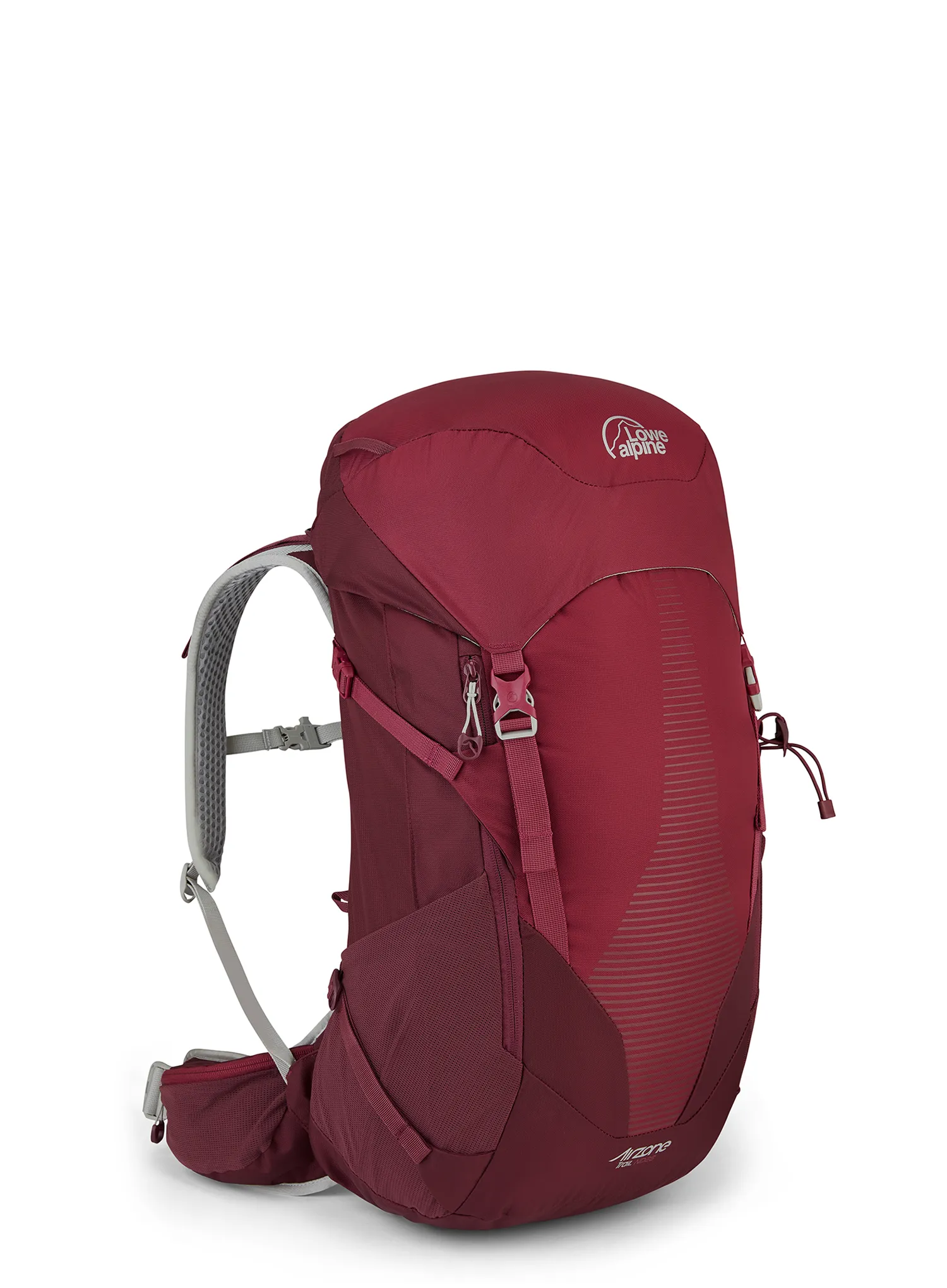 Ženski pohodniški nahrbtnik Lowe Alpine AirZone Trail ND28 - deep heather/raspberry