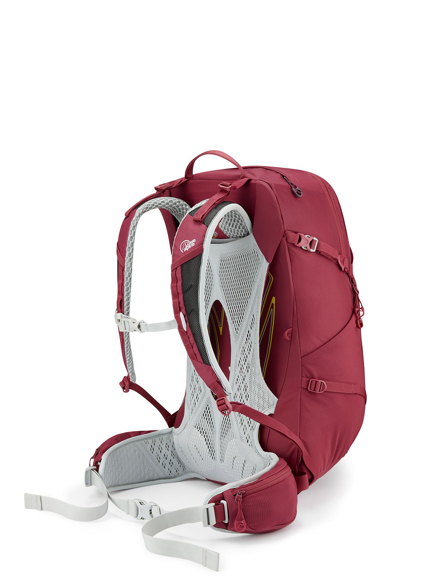 Nahrbtnik z distančno mrežico Lowe Alpine AirZone Trek ND 26 - raspberry