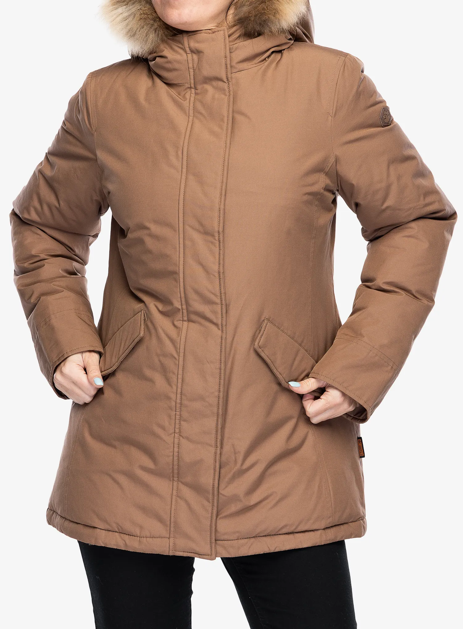 Ženski plašč Lumberjack Alaska - light brown