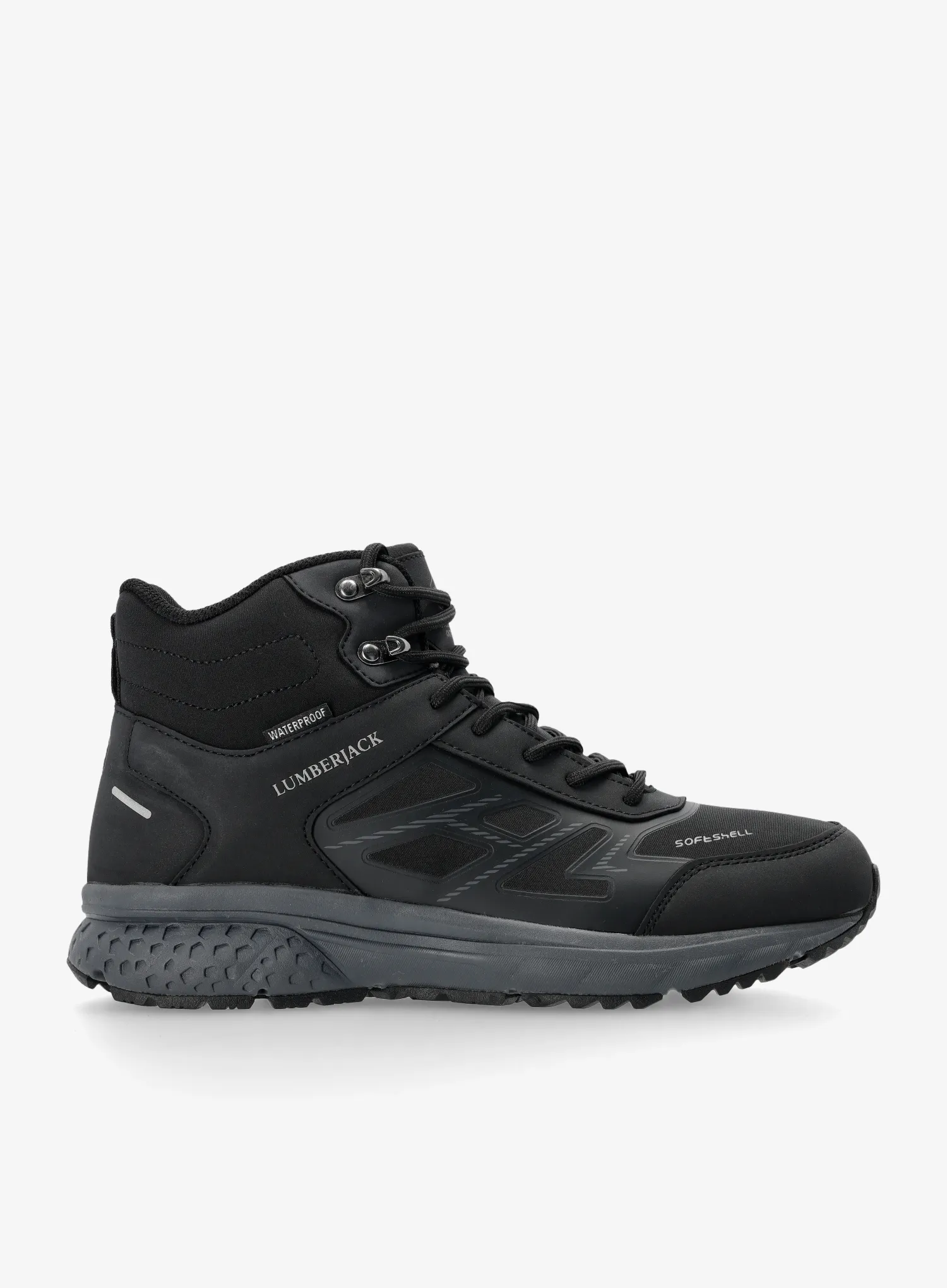 Pohodniški čevlji Lumberjack Josep - total black