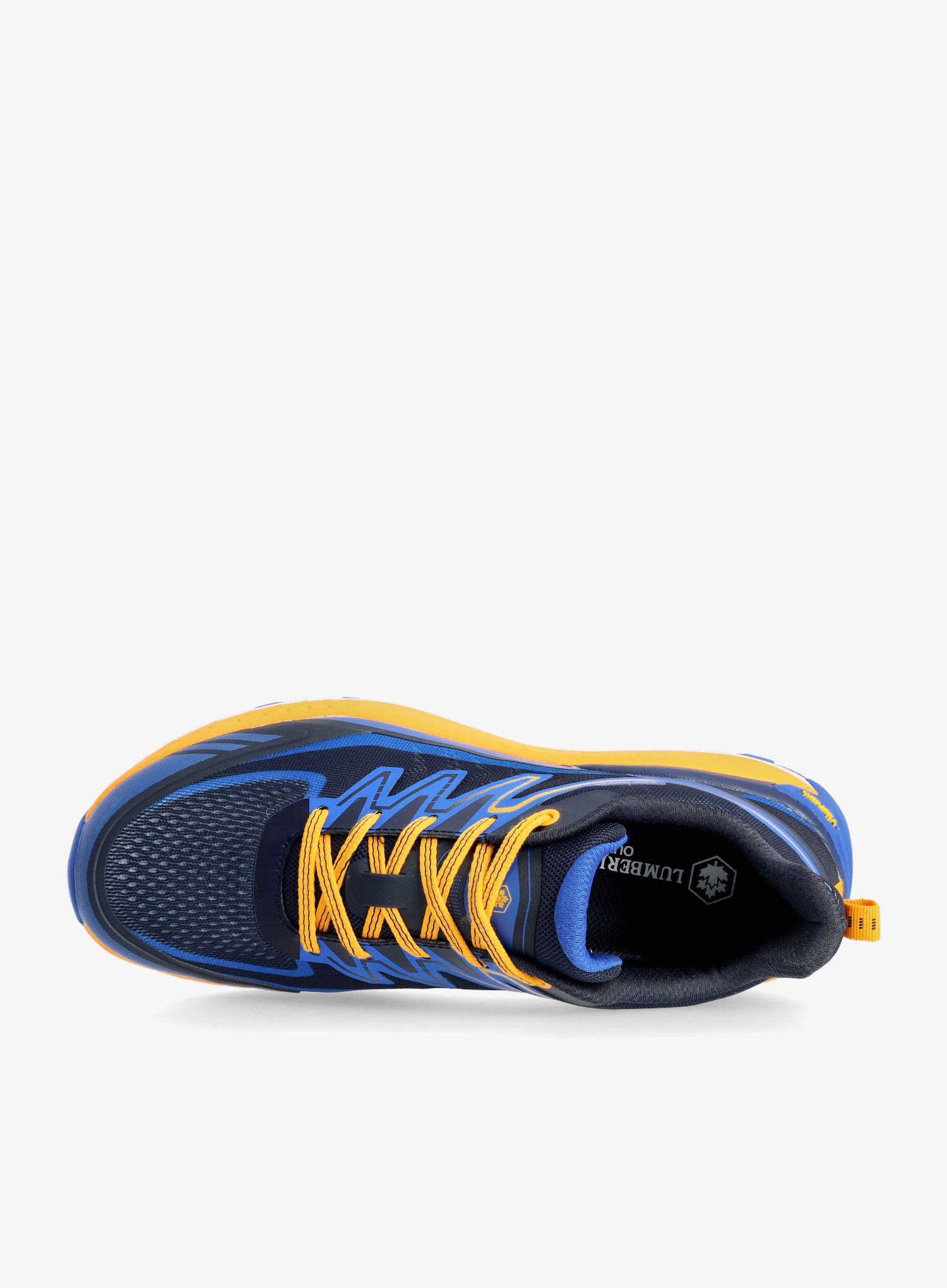 Moški pohodniški čevlji Lumberjack Novo - navy blue/s.blue/orange mango