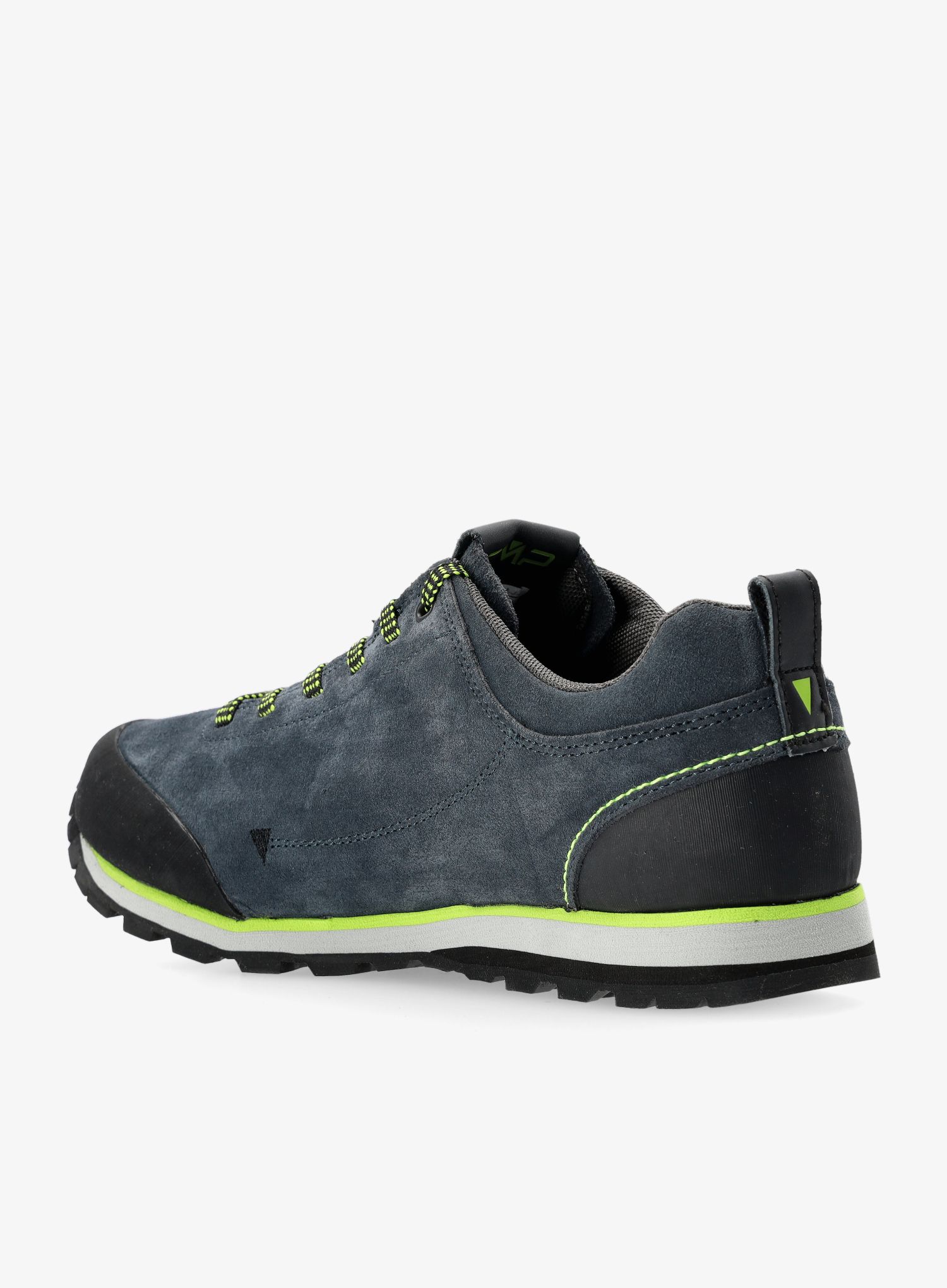 Nizki pohodniški čevlji CMP Elettra Low WP - titanio/limegreen