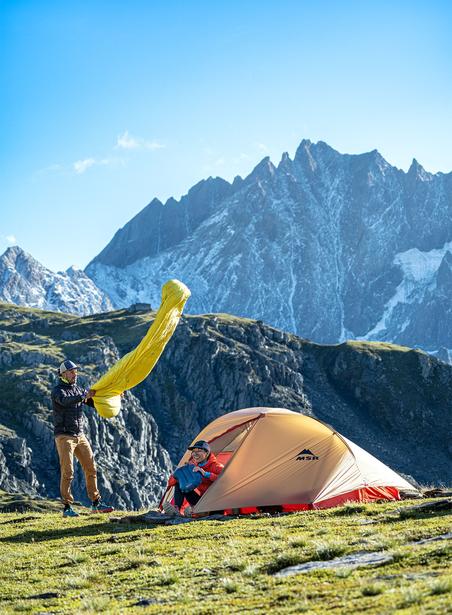 Šotor za 3 osebe MSR FreeLite 3 Tan Tent V3