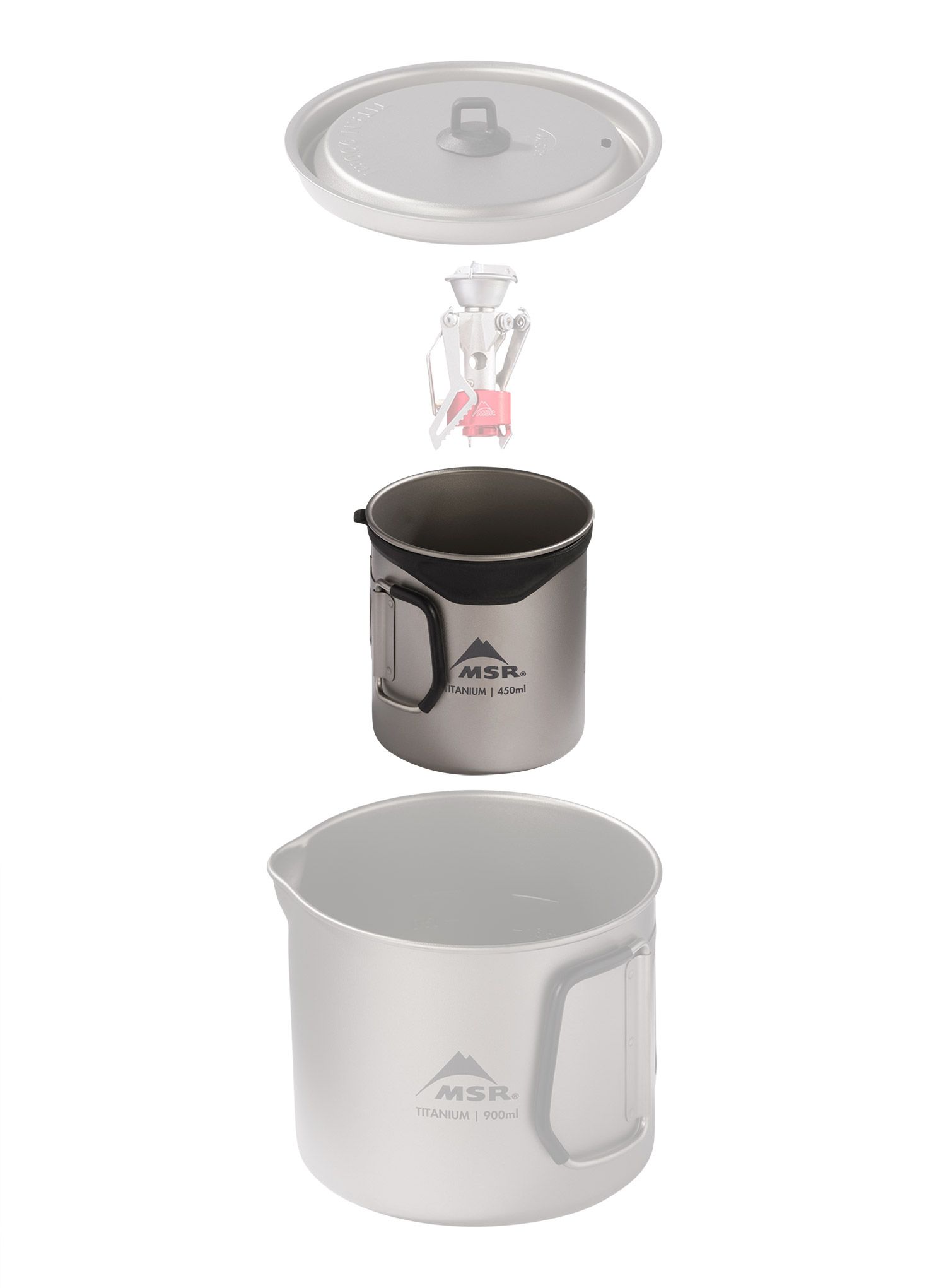 Lonček MSR Titan Cup 450 ml