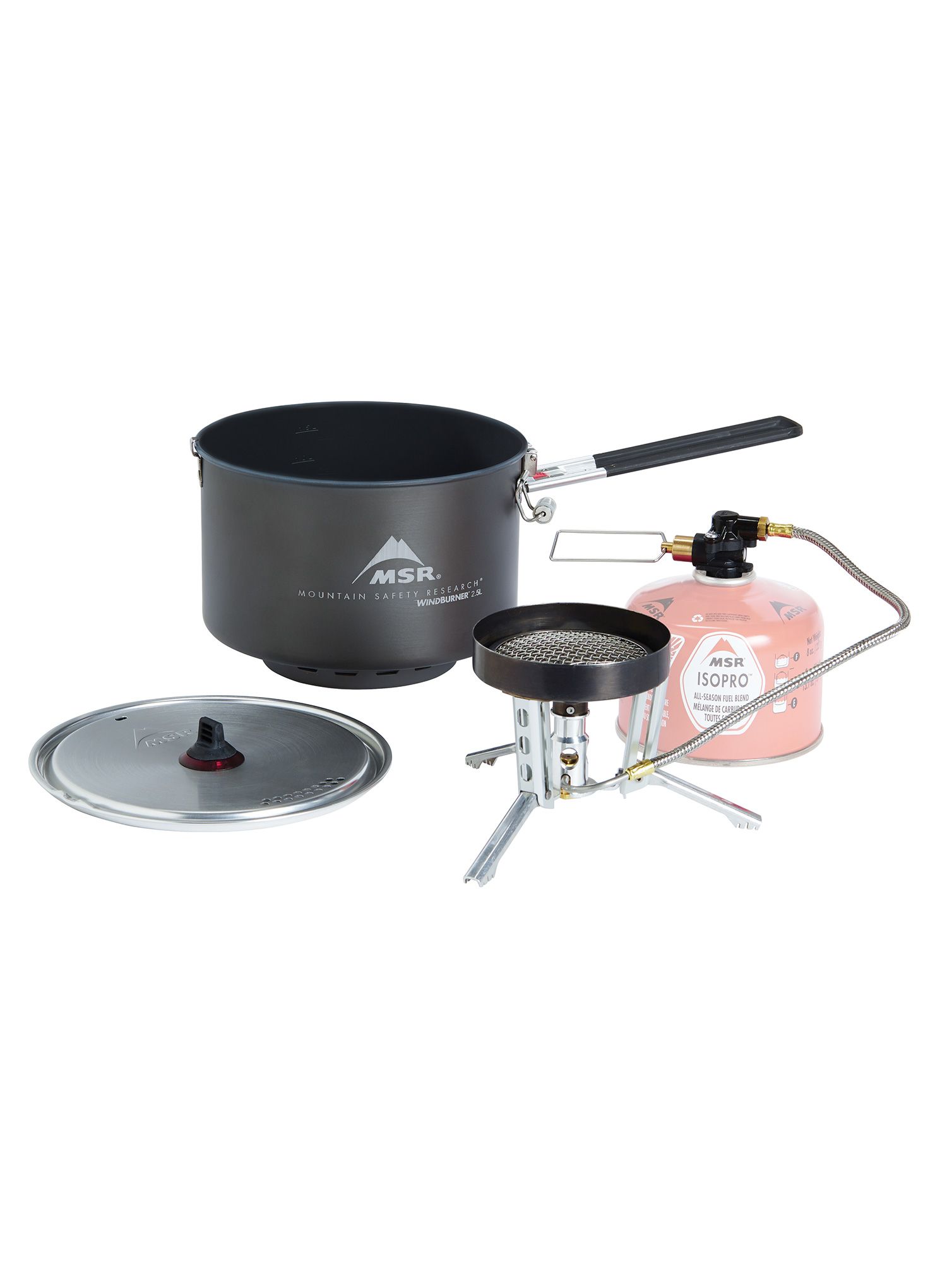 Plinski gorilnik MSR WindBurner Group Stove System