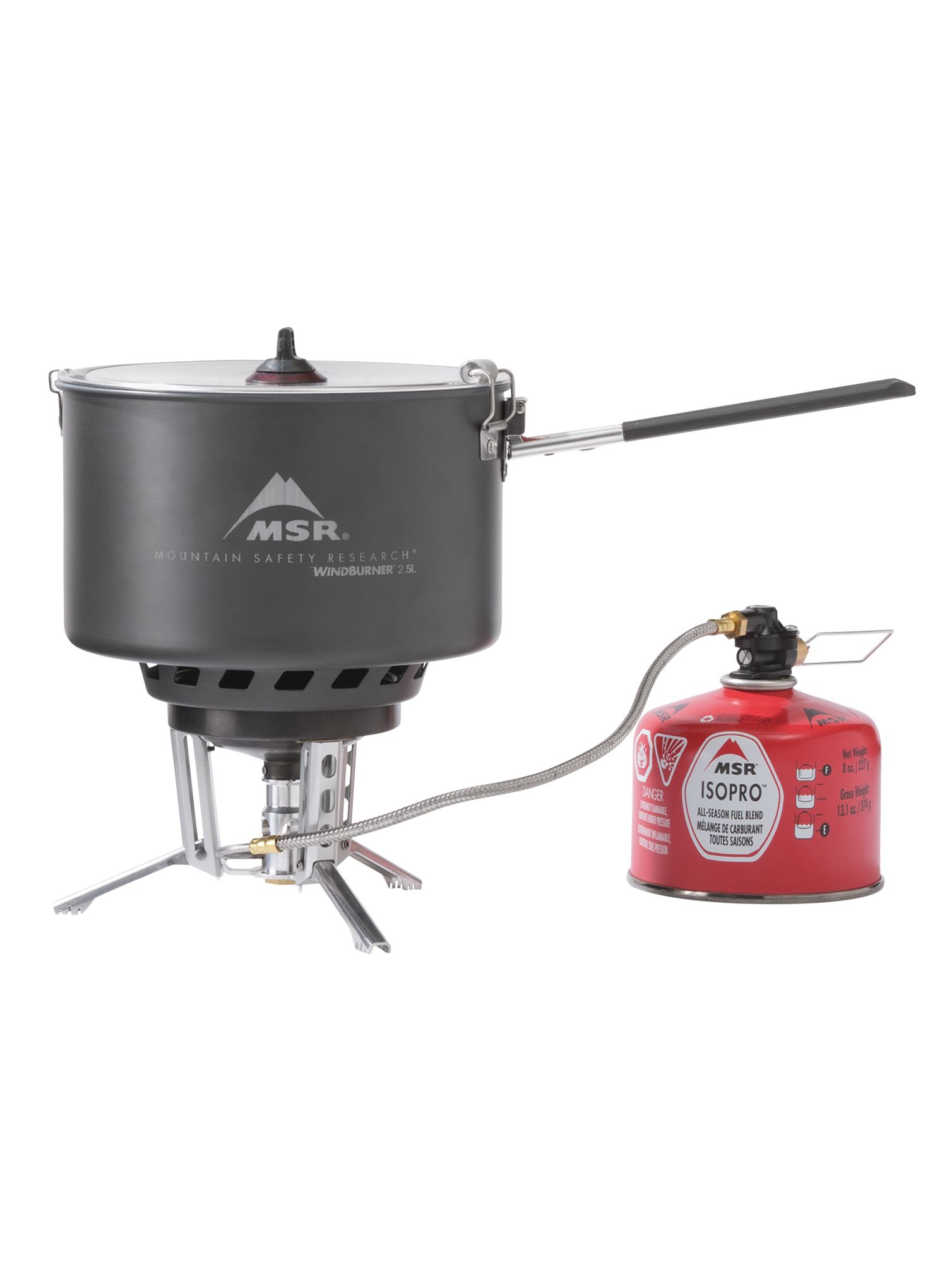 Plinski gorilnik MSR WindBurner Group Stove System