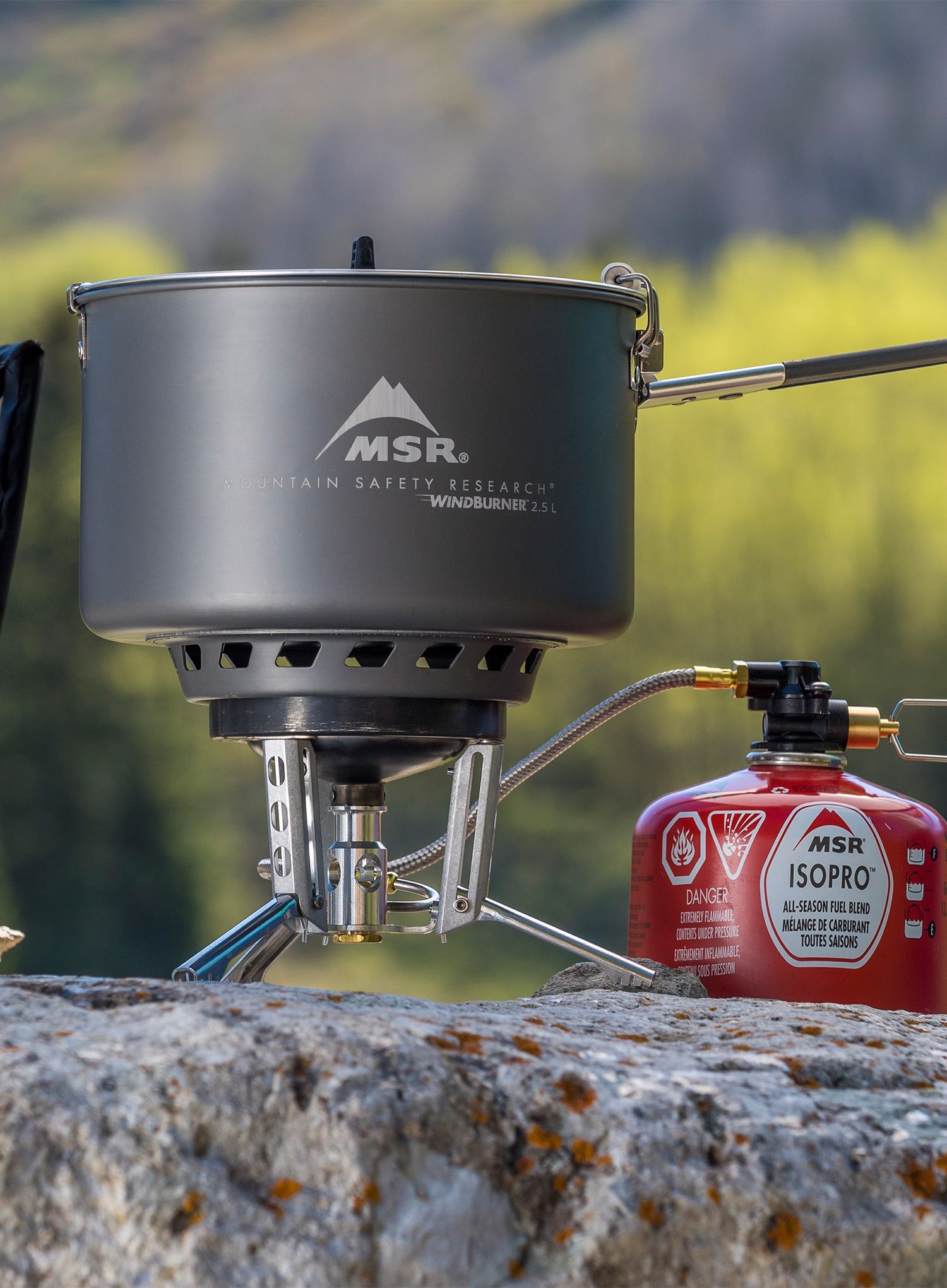 Plinski gorilnik MSR WindBurner Group Stove System