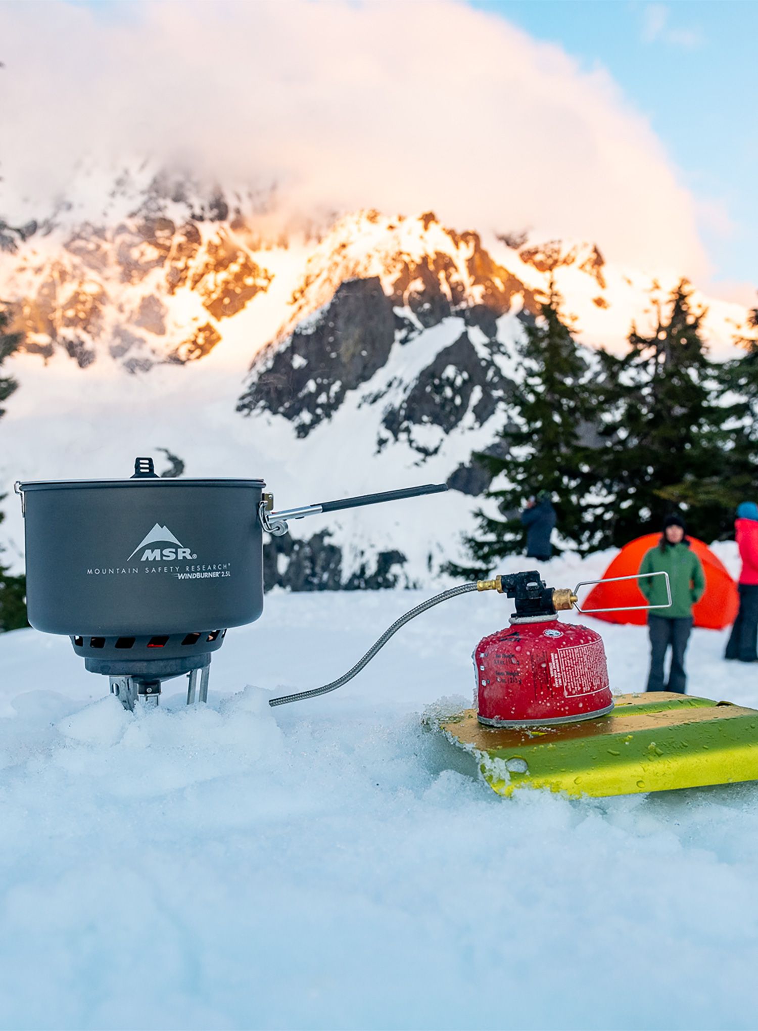Plinski gorilnik MSR WindBurner Group Stove System