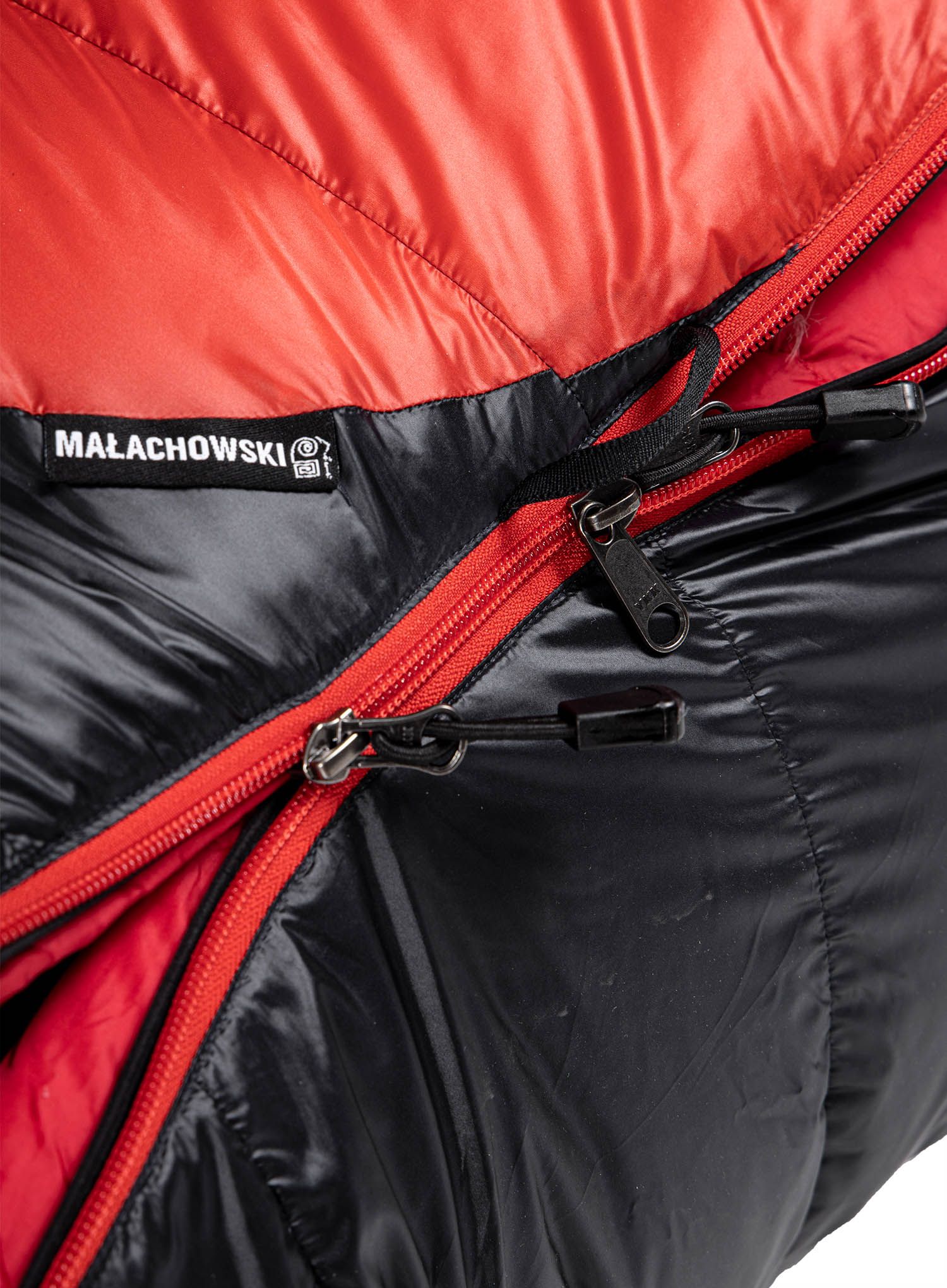 Spalna vreča Małachowski Climber II 800 (200 cm) - black/red