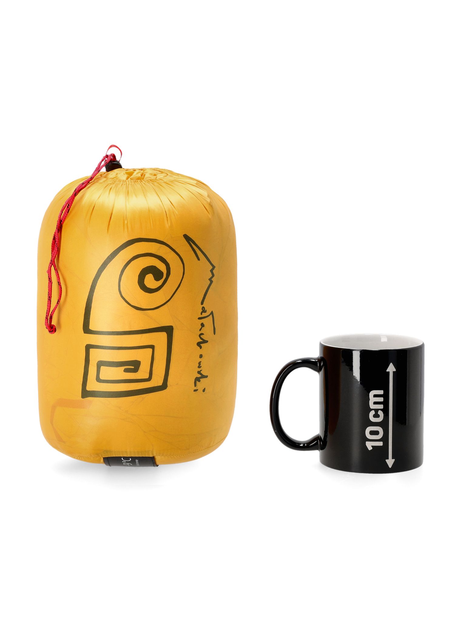 Spalna vreča Małachowski Tourist 250 L LZ (188 cm) - yellow