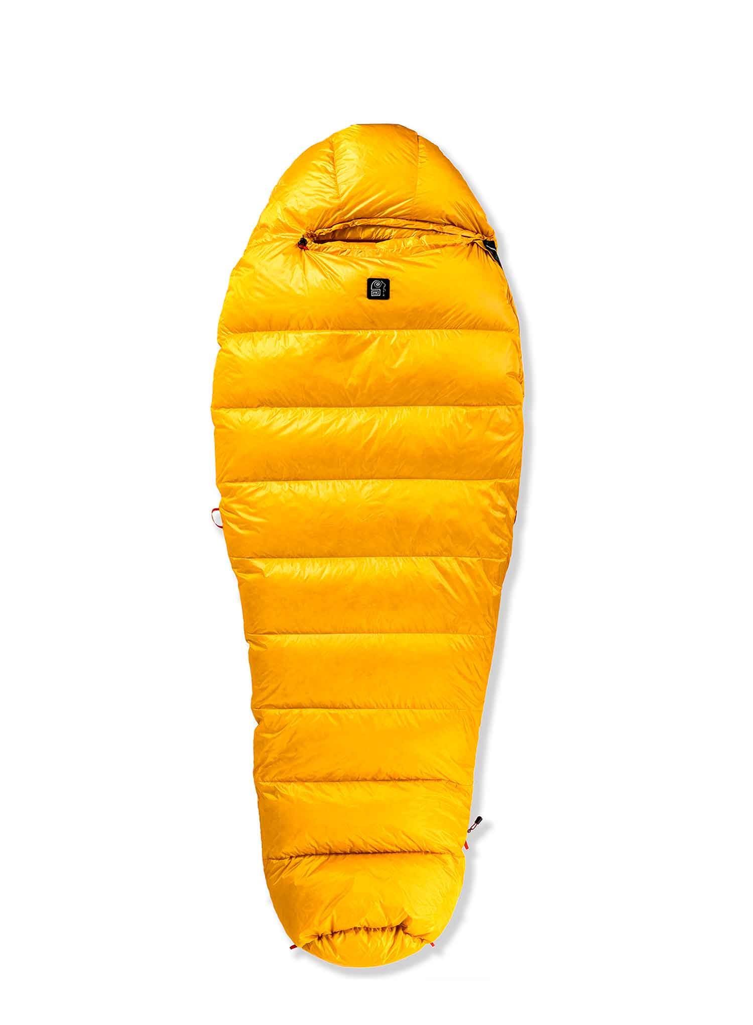 Spalna vreča Małachowski Tourist 250 M LZ (176 cm) - yellow