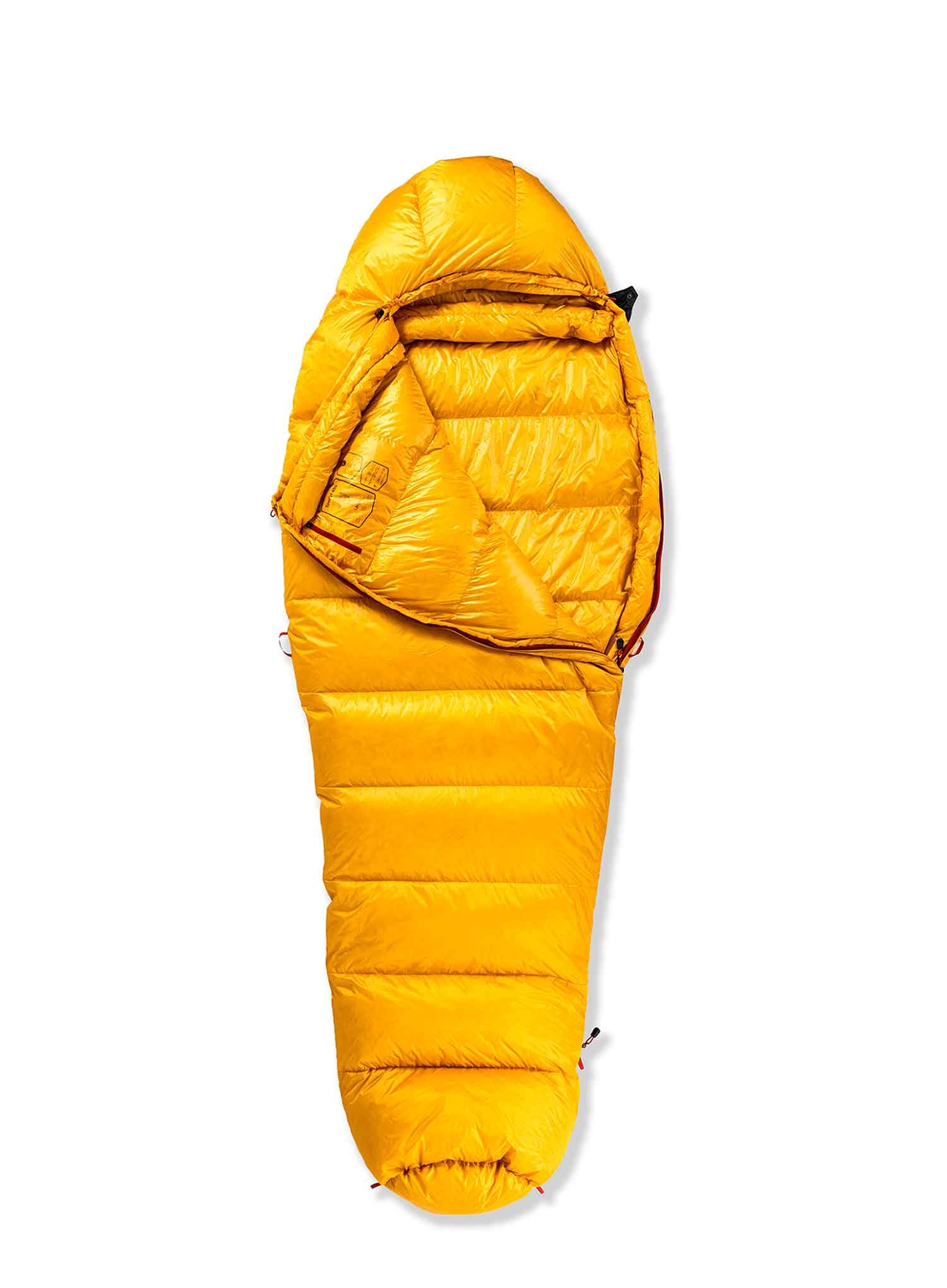 Spalna vreča Małachowski Tourist 450 M LZ (176 cm) - yellow