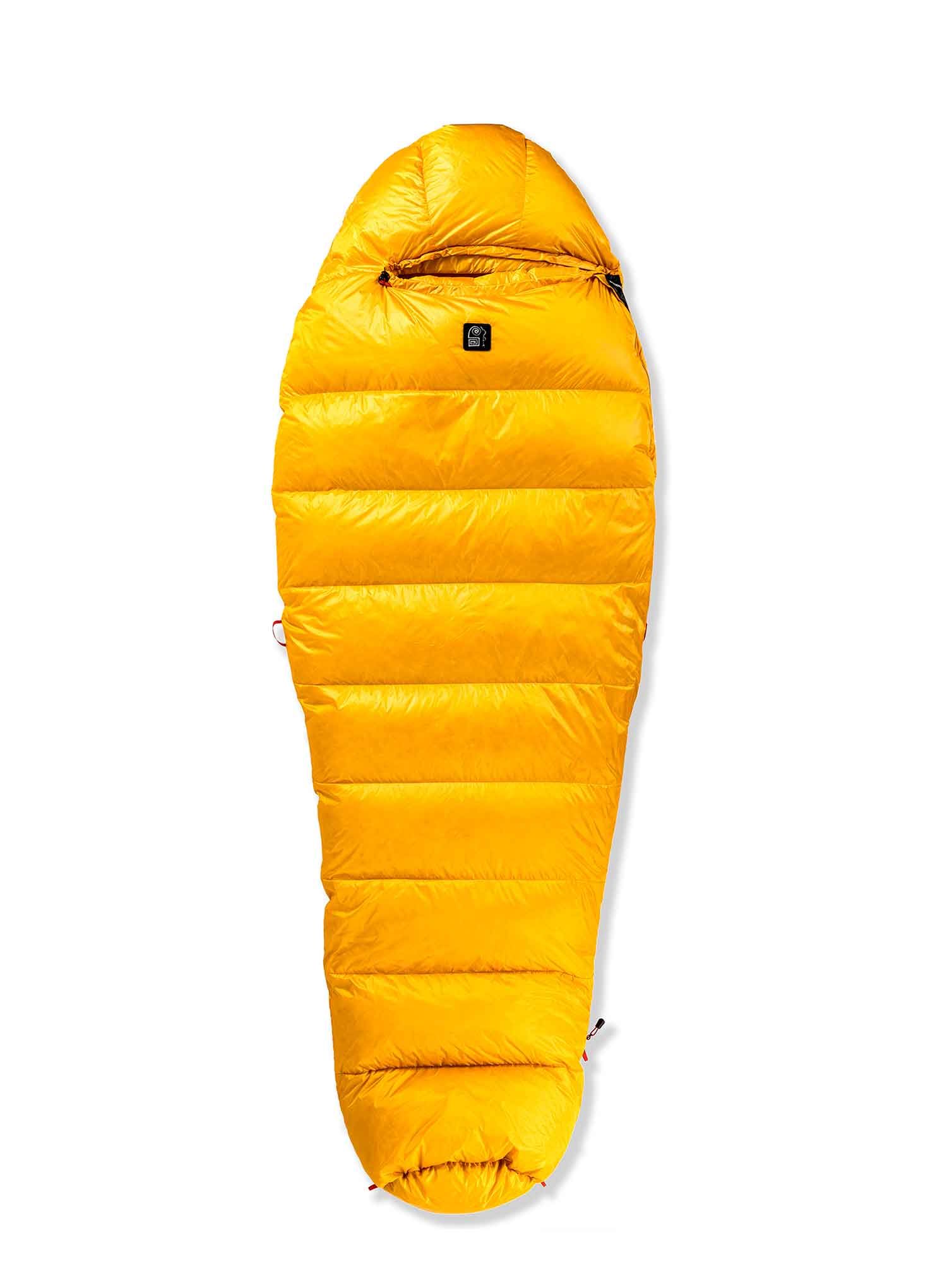 Spalna vreča Małachowski Tourist 450 L LZ (188 cm) - yellow