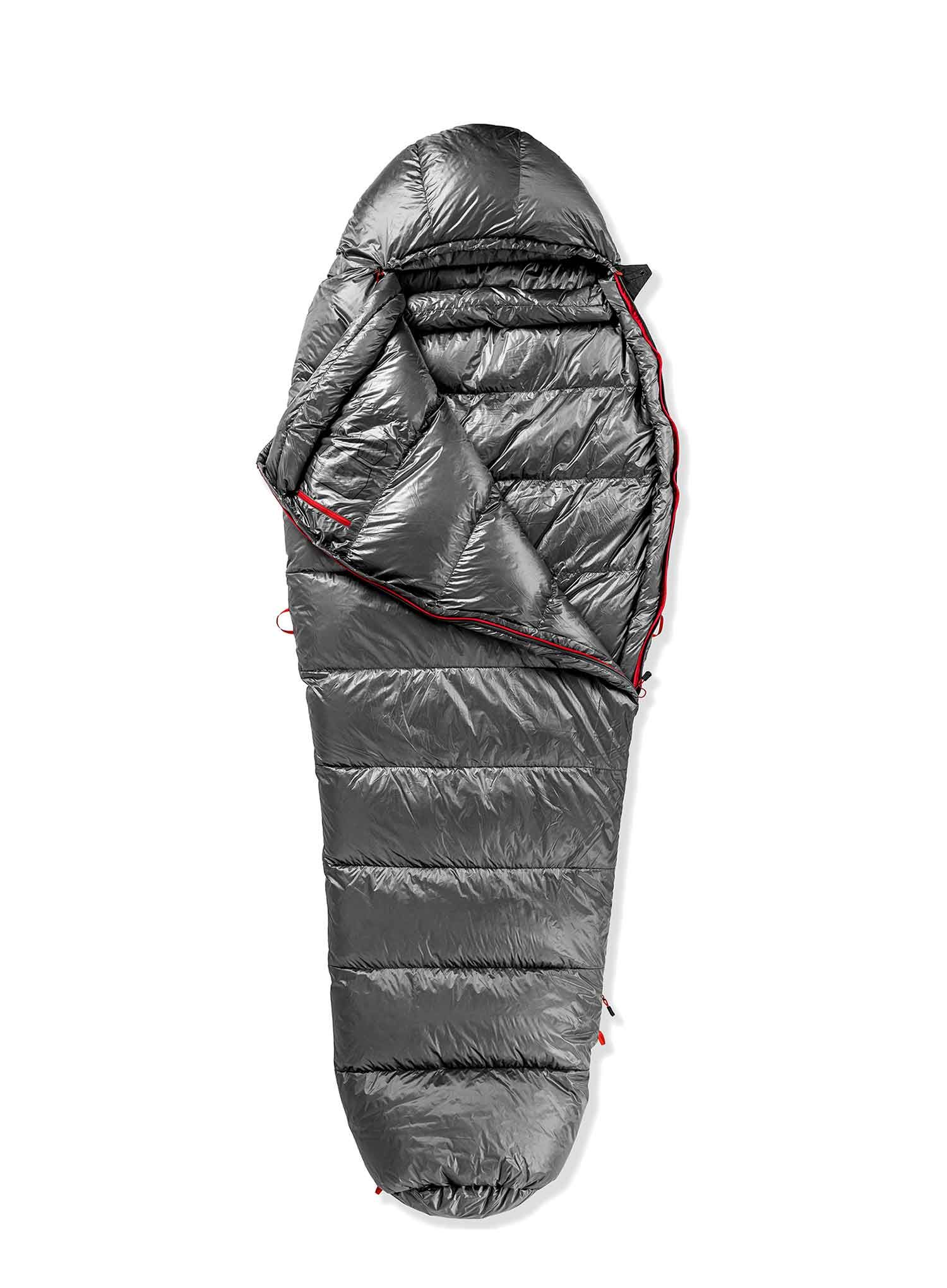 Spalna vreča Małachowski Tourist 450 L LZ (188 cm) - grey