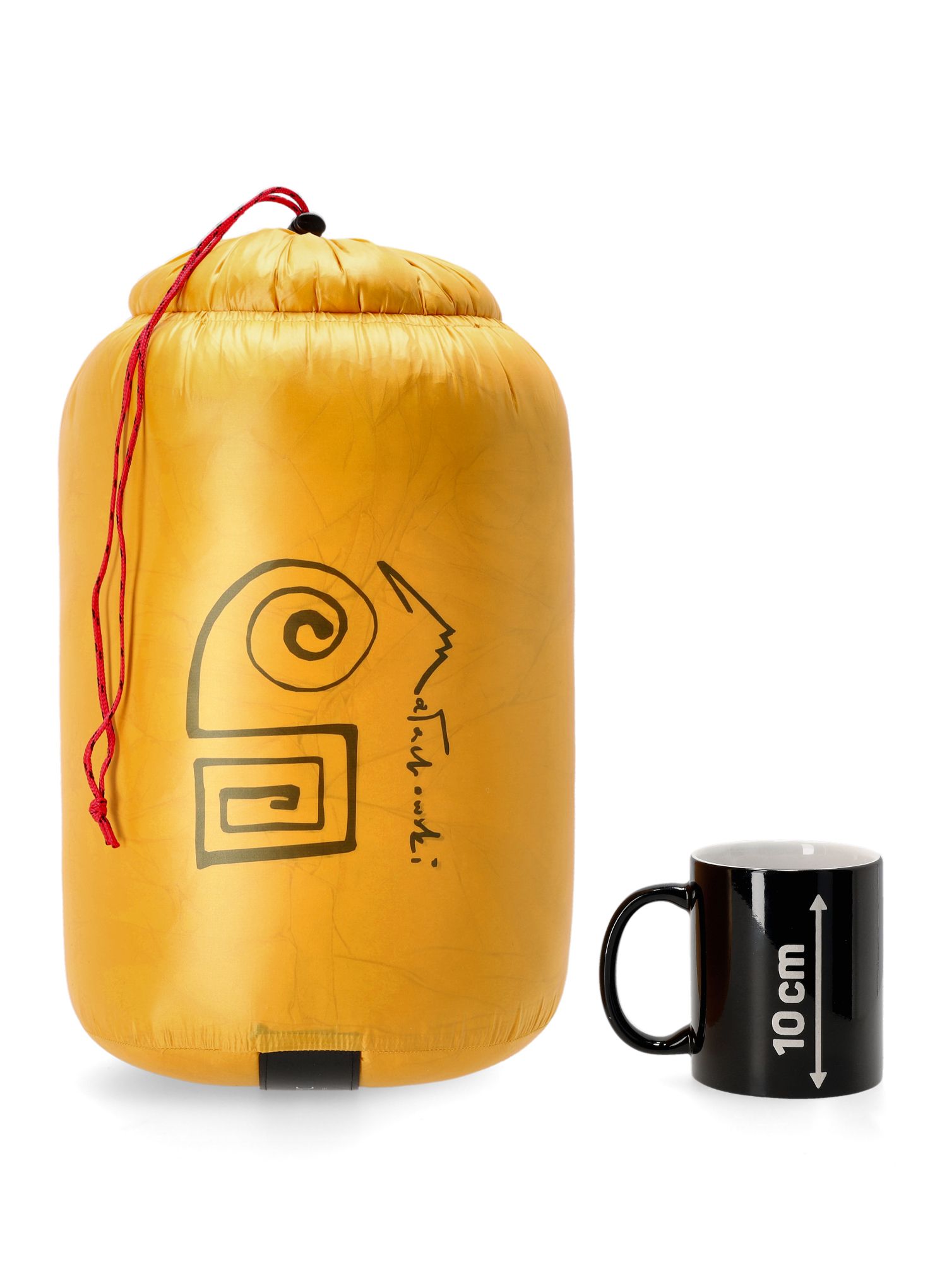 Spalna vreča Małachowski Tourist 650 L LZ (188 cm) - yellow