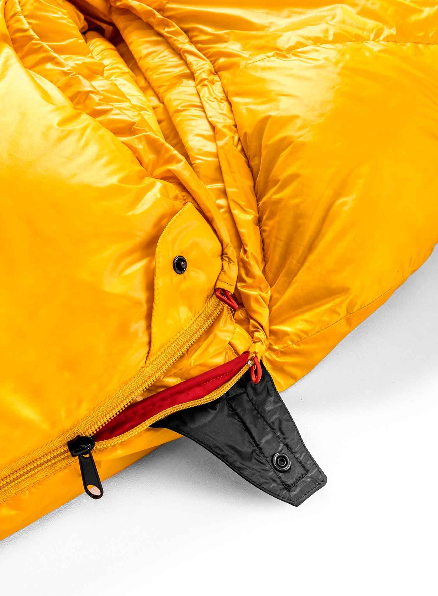 Spalna vreča Małachowski Tourist 650 M LZ (176 cm) - yellow