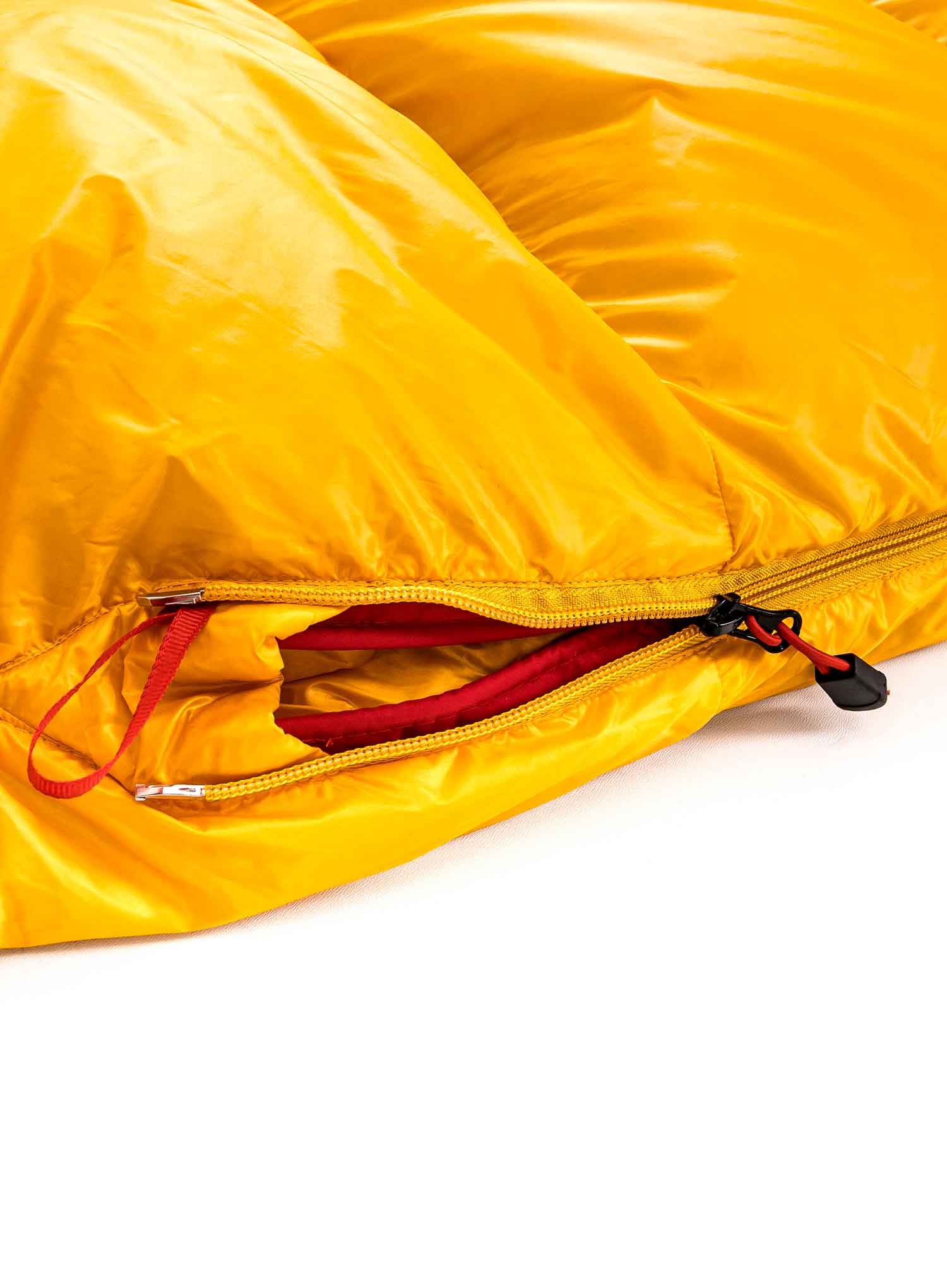 Spalna vreča Małachowski Tourist 650 M LZ (176 cm) - yellow