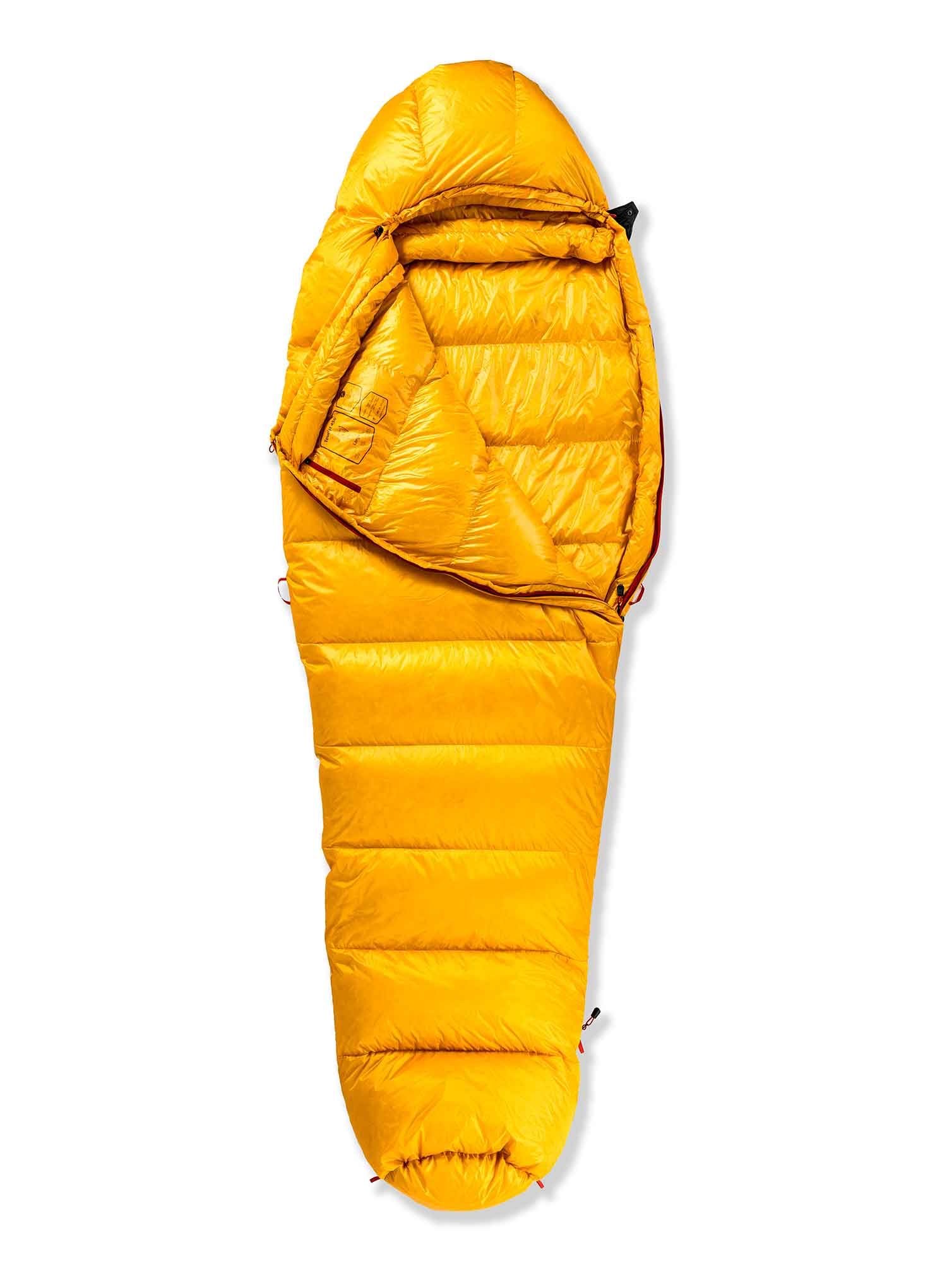 Spalna vreča Małachowski Tourist 650 XL LZ (200 cm) - yellow