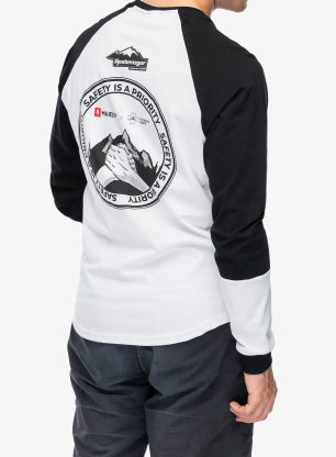 Majica z dolgimi rokavi Majesty Fundacja GOPR Help and Protect LS - white