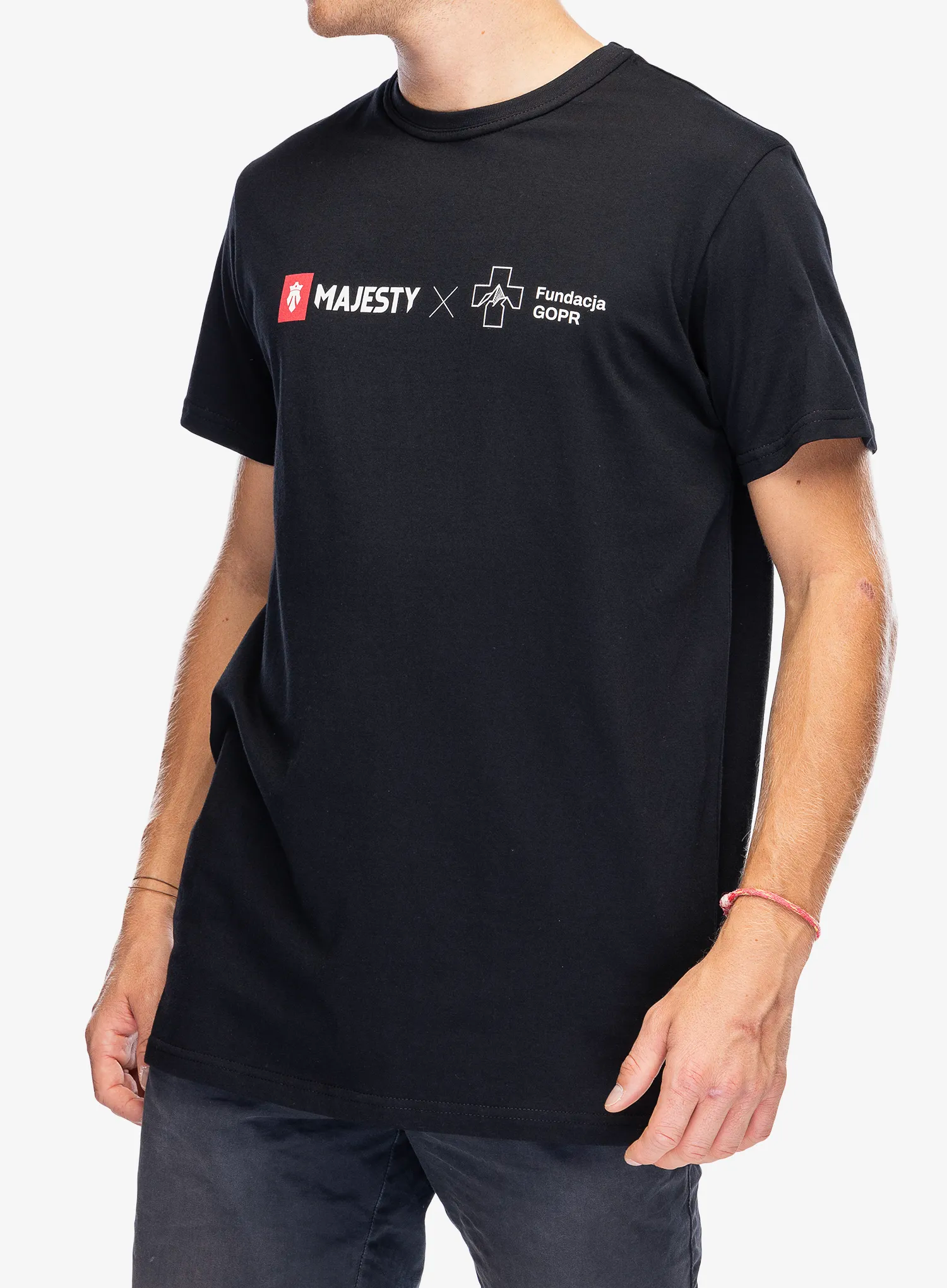Majica Majesty Fundacja GOPR Ratownik T-shirt  - black