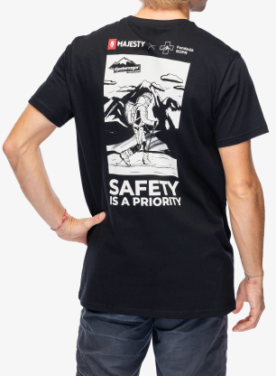 Majica Majesty Fundacja GOPR Ratownik T-shirt - black