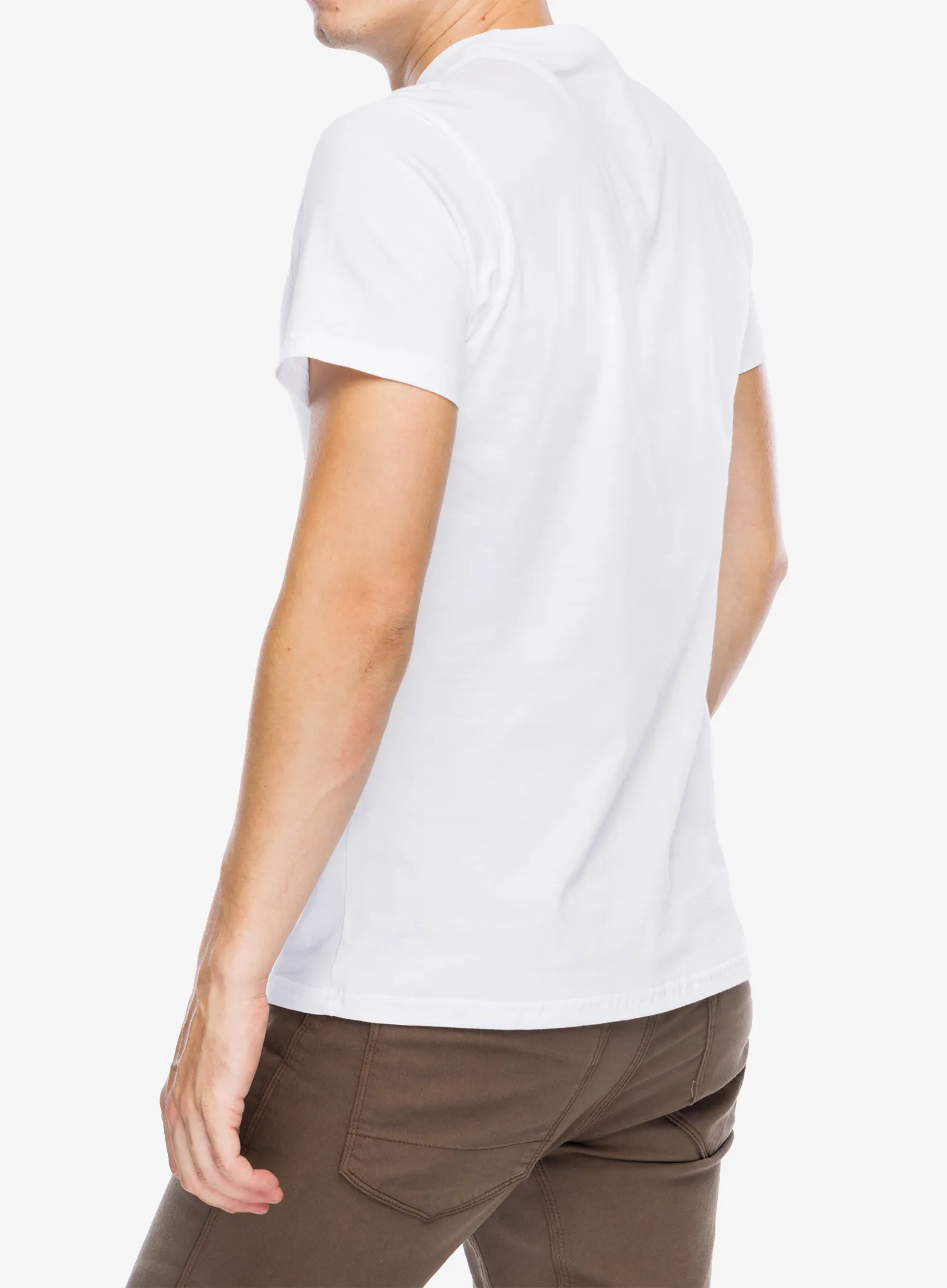 Bombažna majica Majesty Logo T-shirt - white